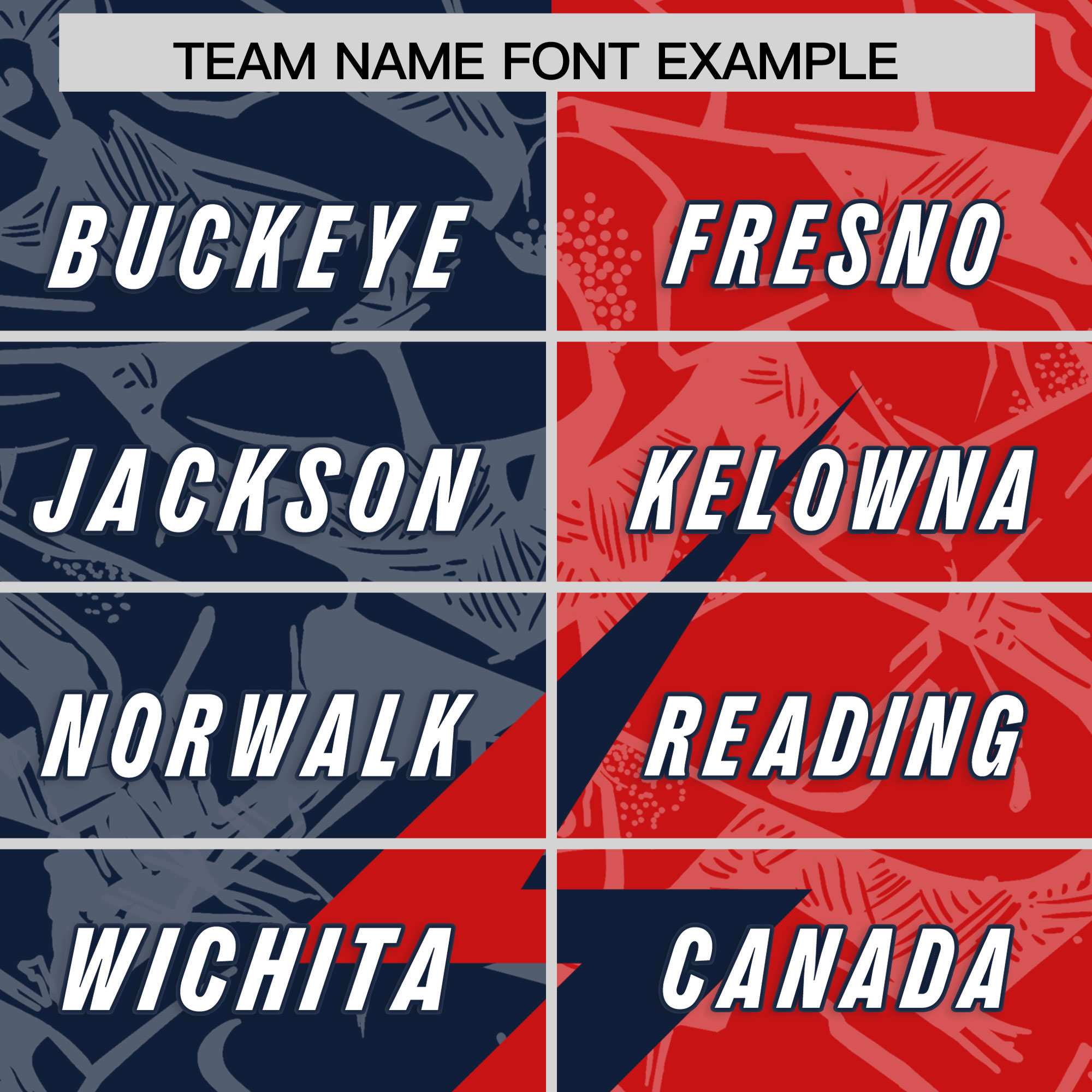 Custom Red Navy Split Personalized Lightning Pattern American Football Jersey