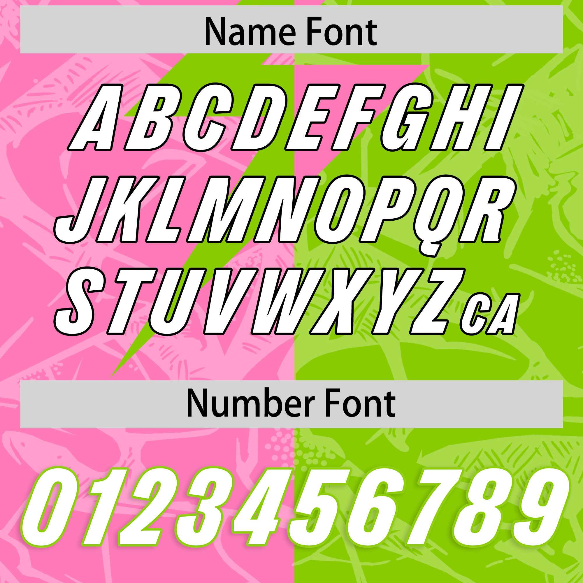 Custom Neon Green Pink Split Personalized Lightning Pattern American Football Jersey