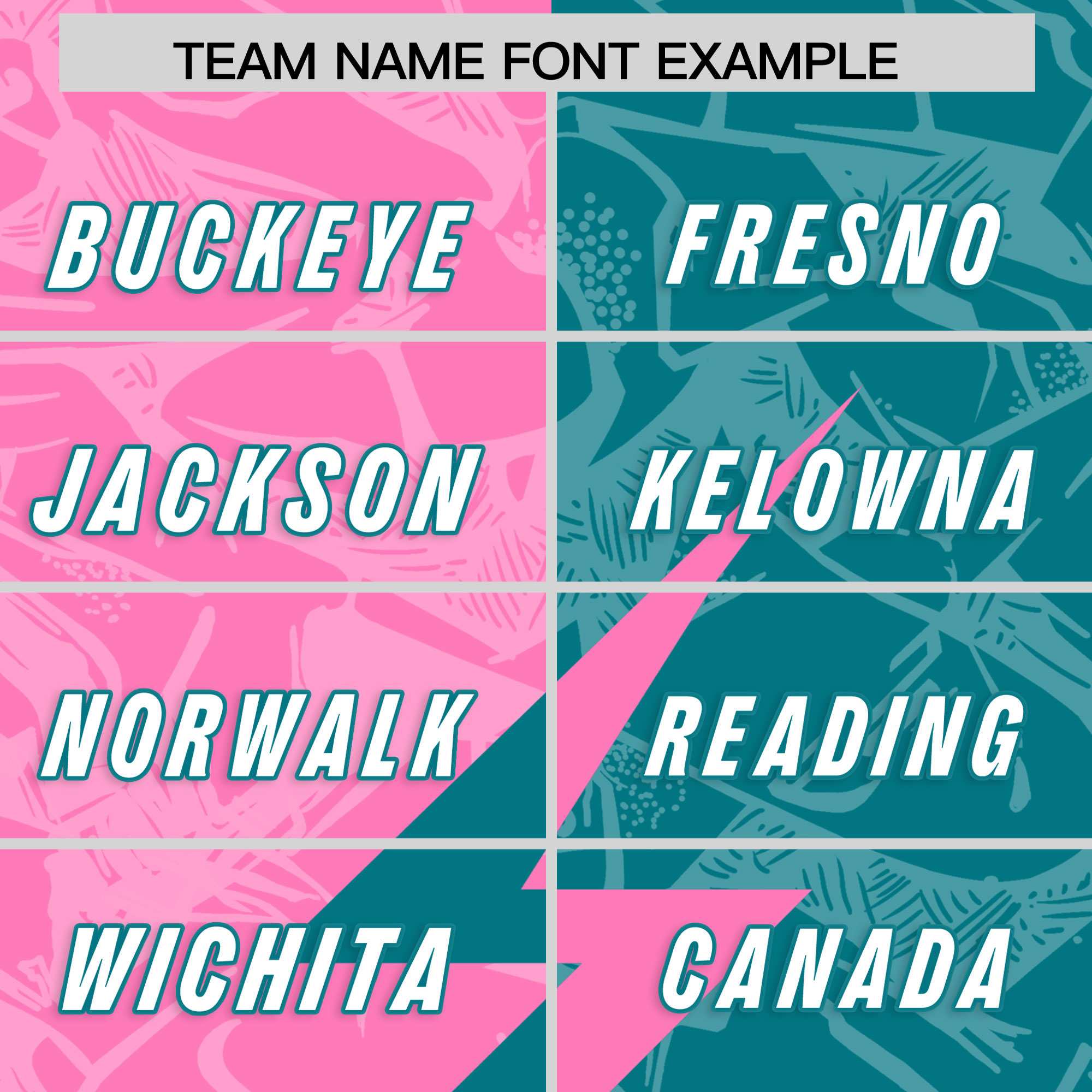 Custom Aqua Pink Split Personalized Lightning Pattern American Football Jersey