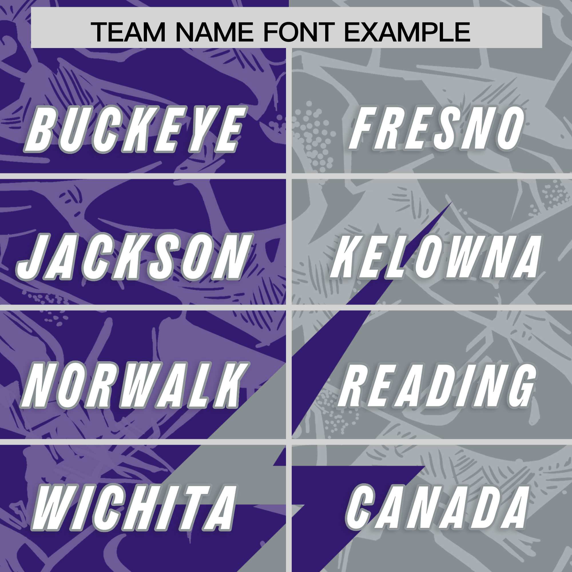 Custom Purple Gray Split Personalized Lightning Pattern American Football Jersey