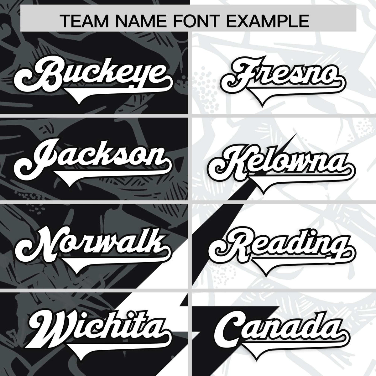 Custom White Black Split Personalized Lightning Pattern American Football Jersey