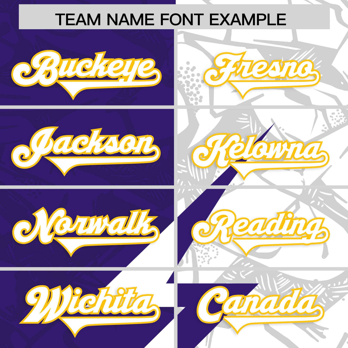 Custom Purple White Split Personalized Lightning Pattern American Football Jersey