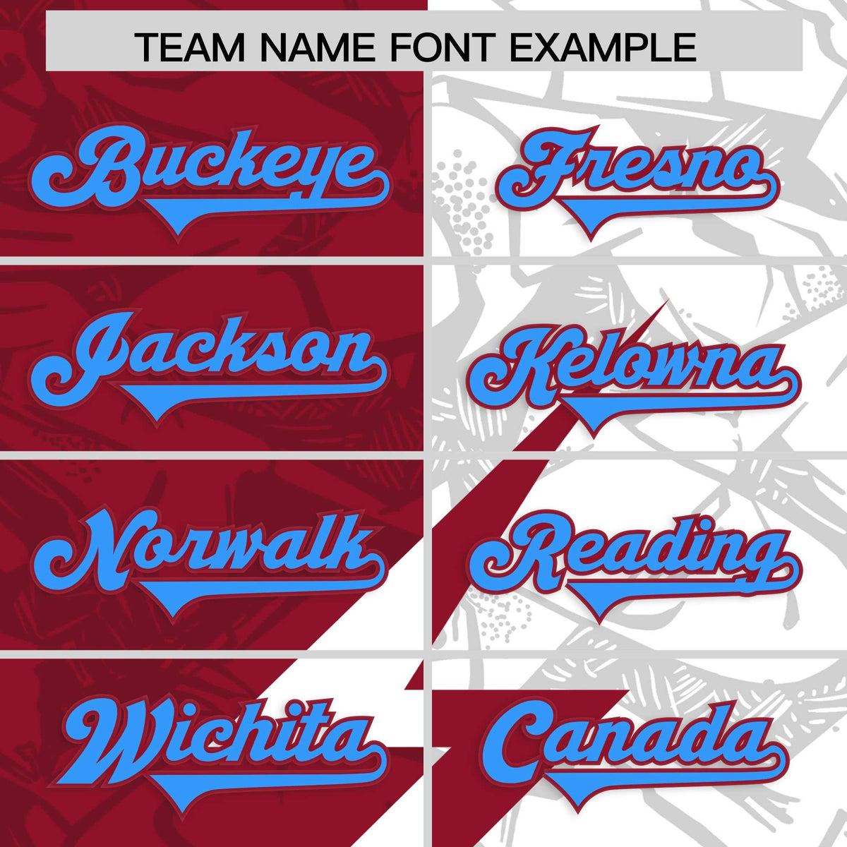 Custom Cardinal White Split Personalized Lightning Pattern American Football Jersey