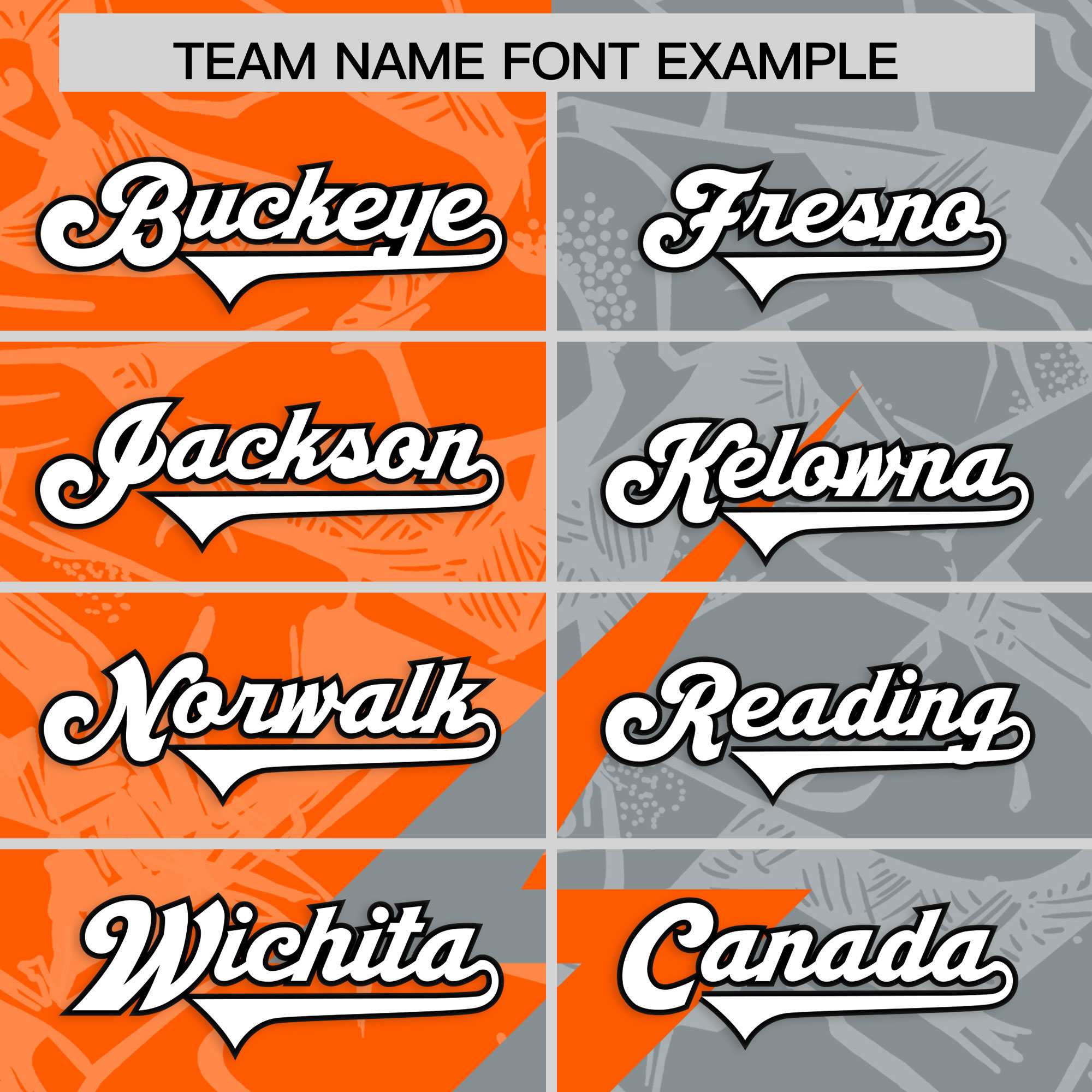 Custom Grey Orange Split Personalized Lightning Pattern American Football Jersey