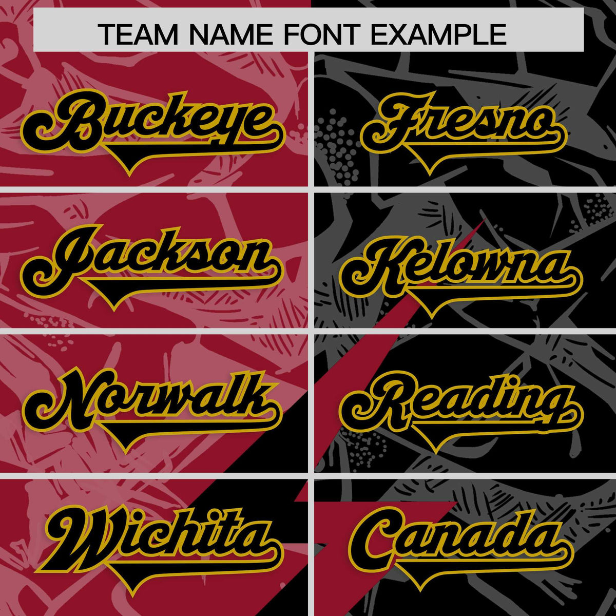 Custom Black Cardinal Split Personalized Lightning Pattern American Football Jersey