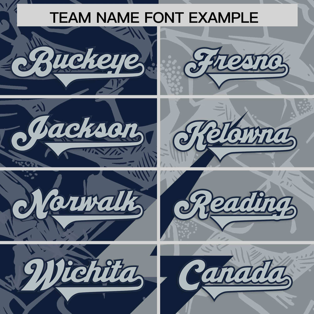 Custom Navy Gray Split Personalized Lightning Pattern American Football Jersey