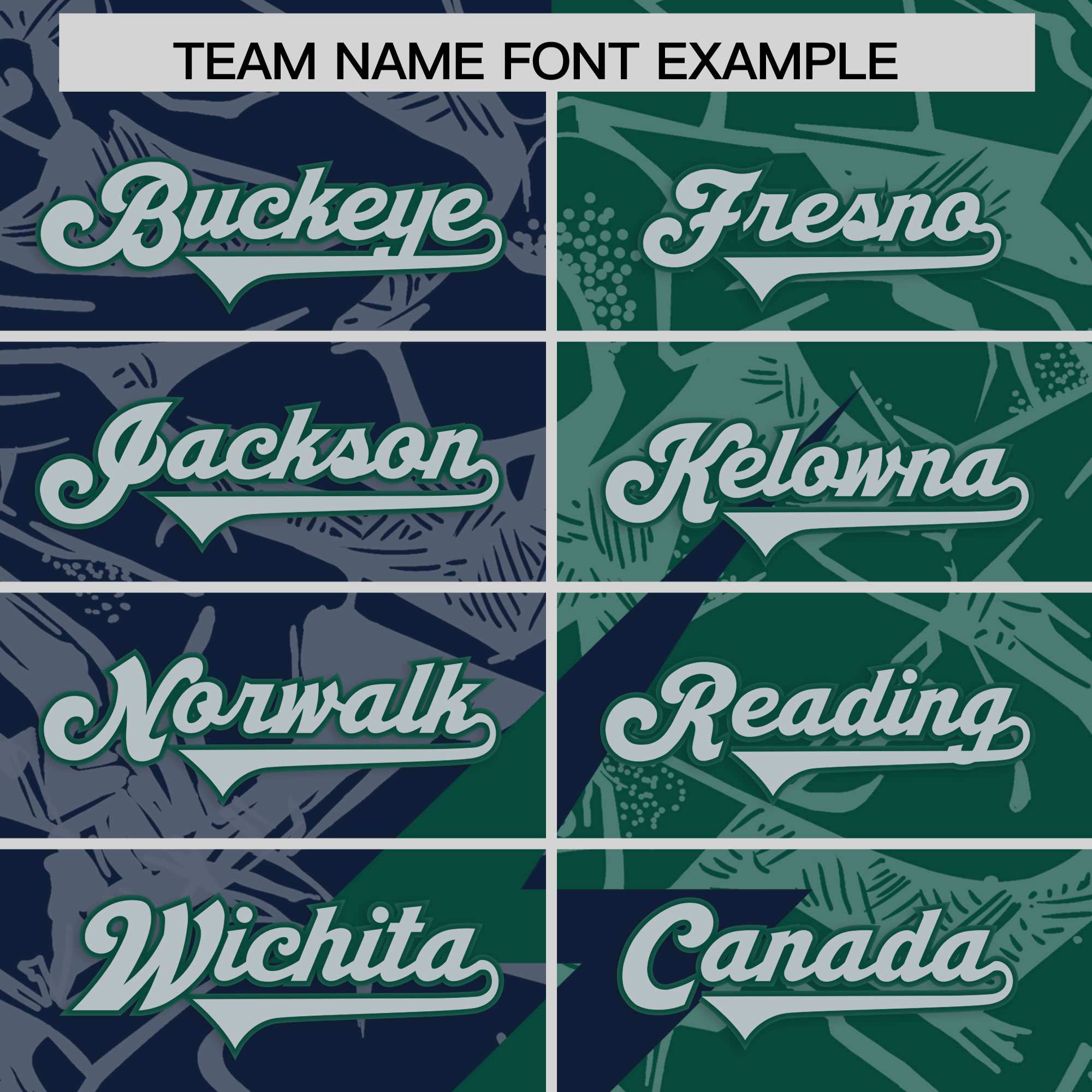 Custom Green Navy Split Personalized Lightning Pattern American Football Jersey