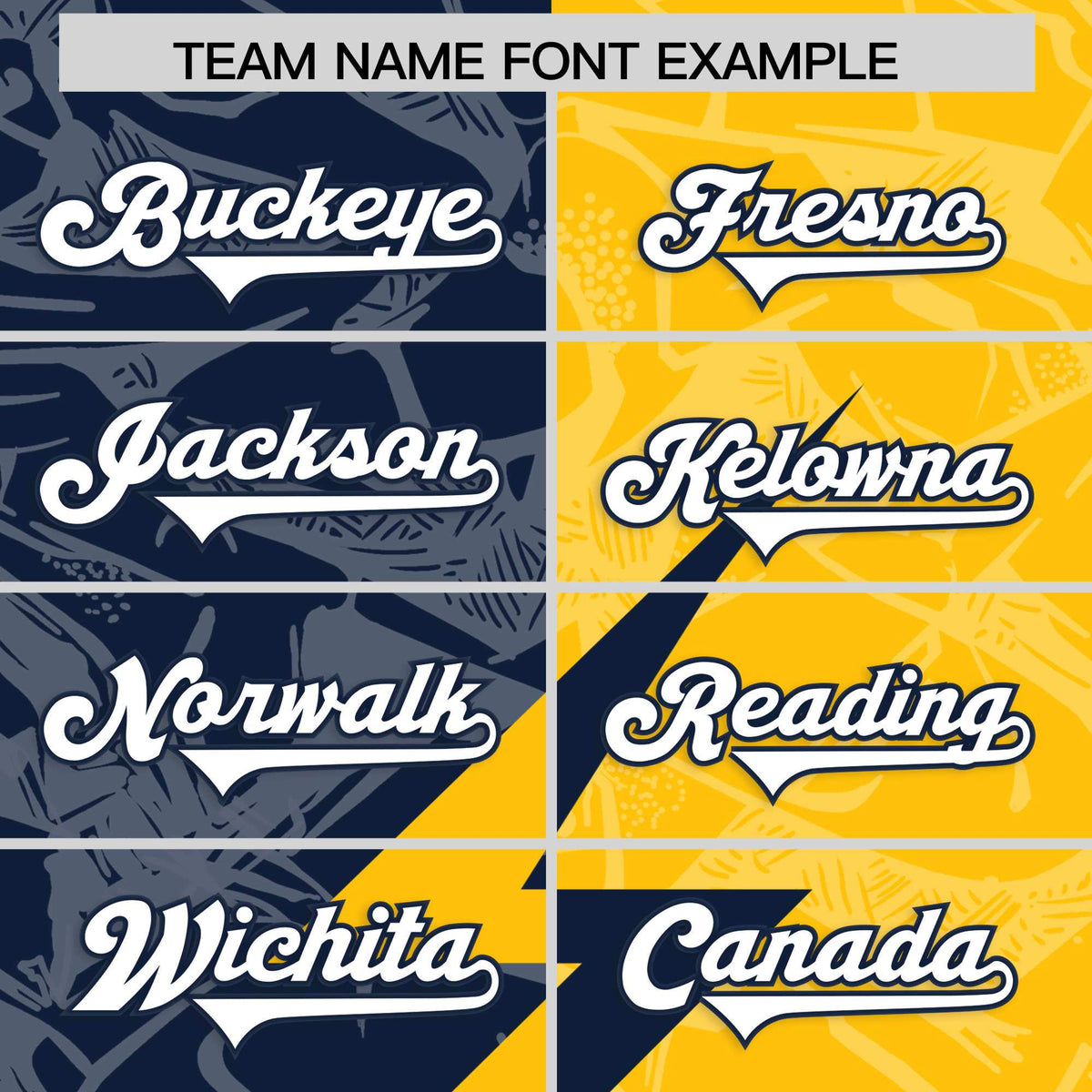 Custom Gold Navy Split Personalized Lightning Pattern American Football Jersey