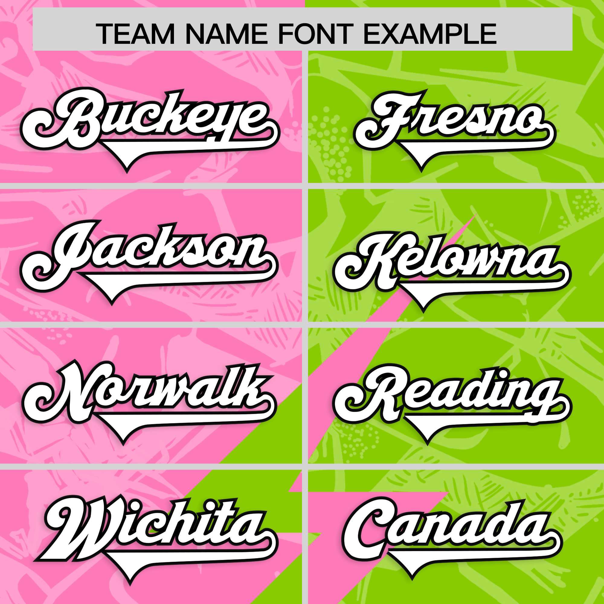 Custom Neon Green Pink Split Personalized Lightning Pattern American Football Jersey