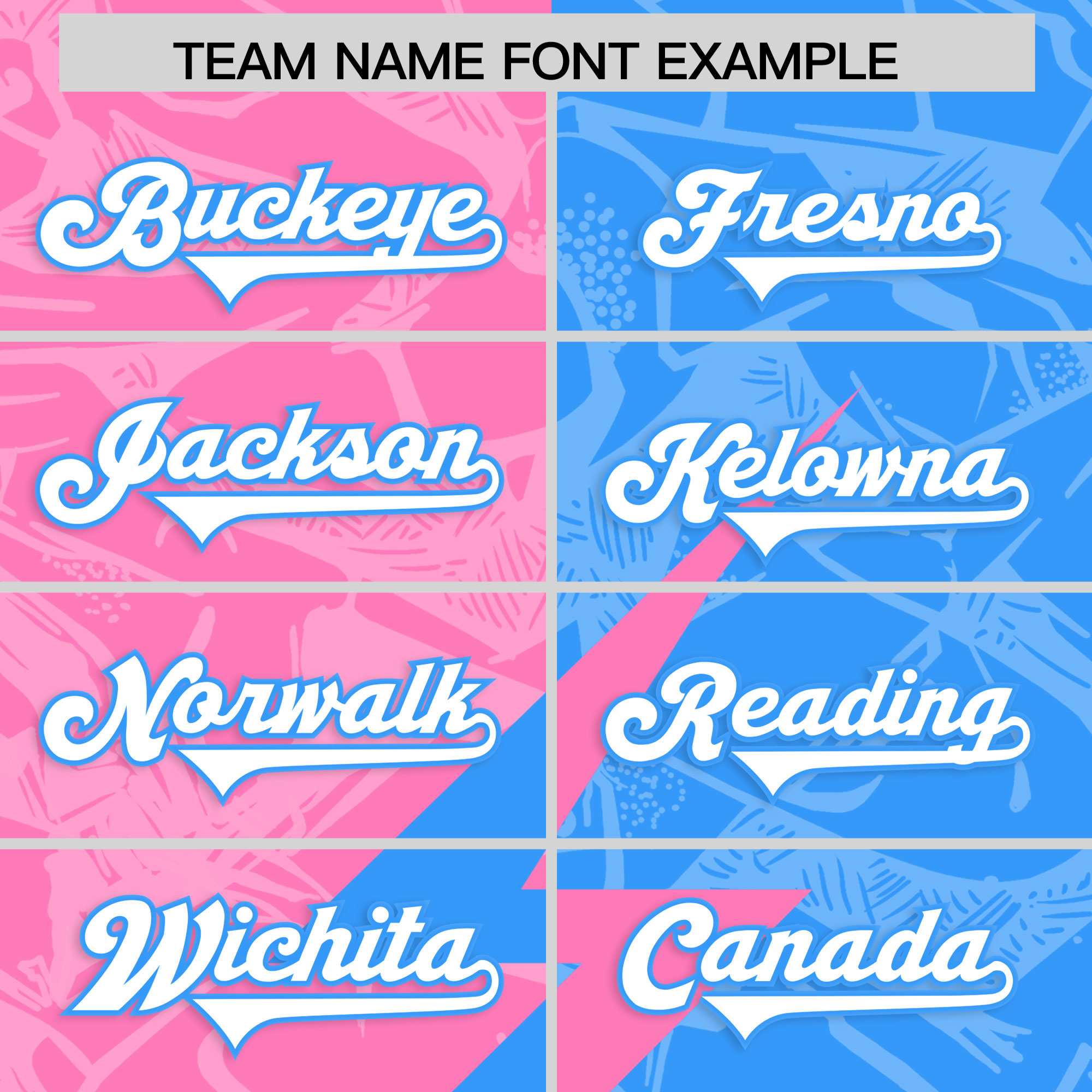 Custom Light Blue Pink Split Personalized Lightning Pattern American Football Jersey