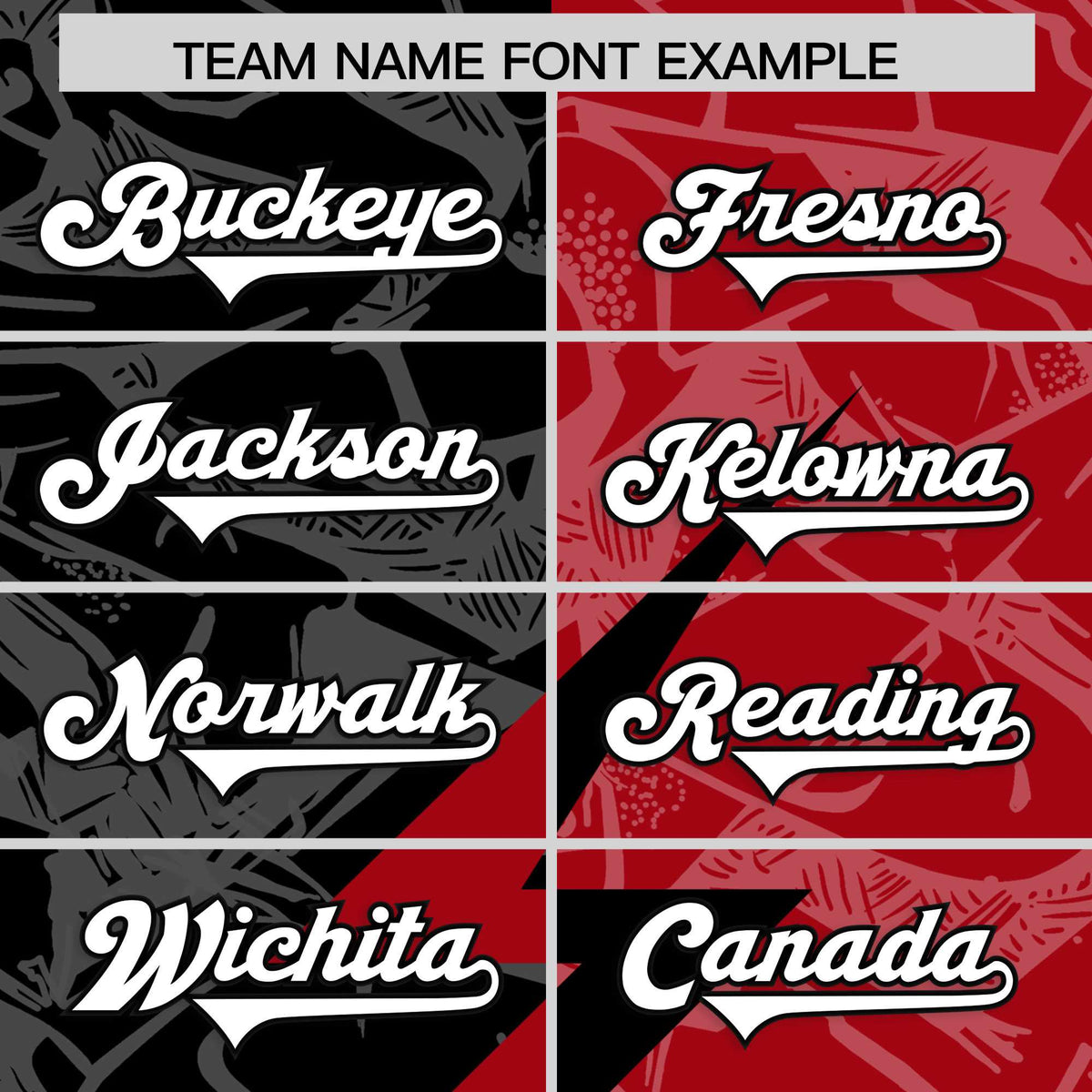 Custom Black Red Split Personalized Lightning Pattern American Football Jersey