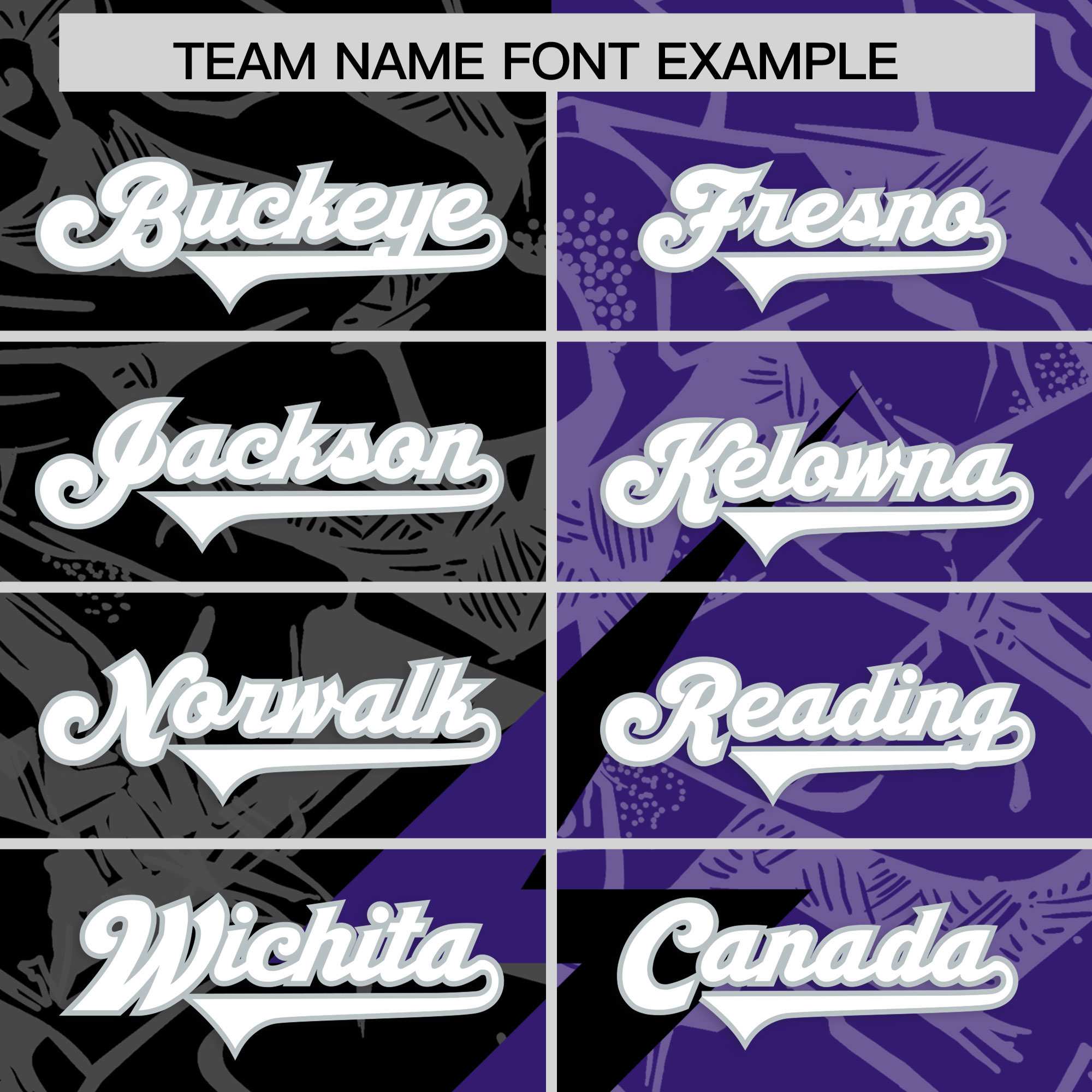 Custom Purple Black Split Personalized Lightning Pattern American Football Jersey