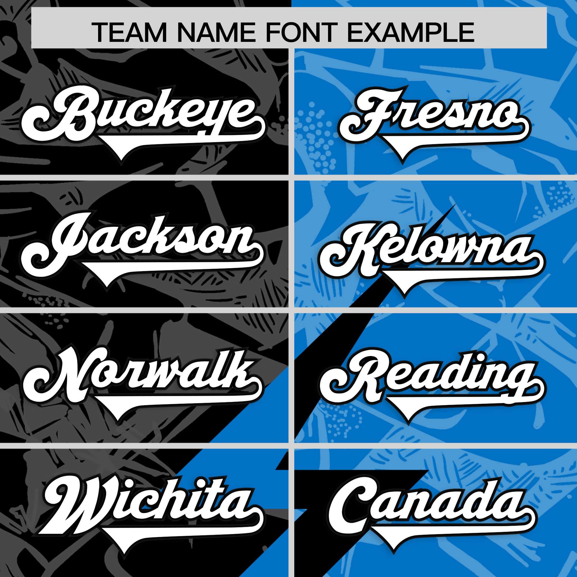 Custom Panther Blue Black Split Personalized Lightning Pattern American Football Jersey