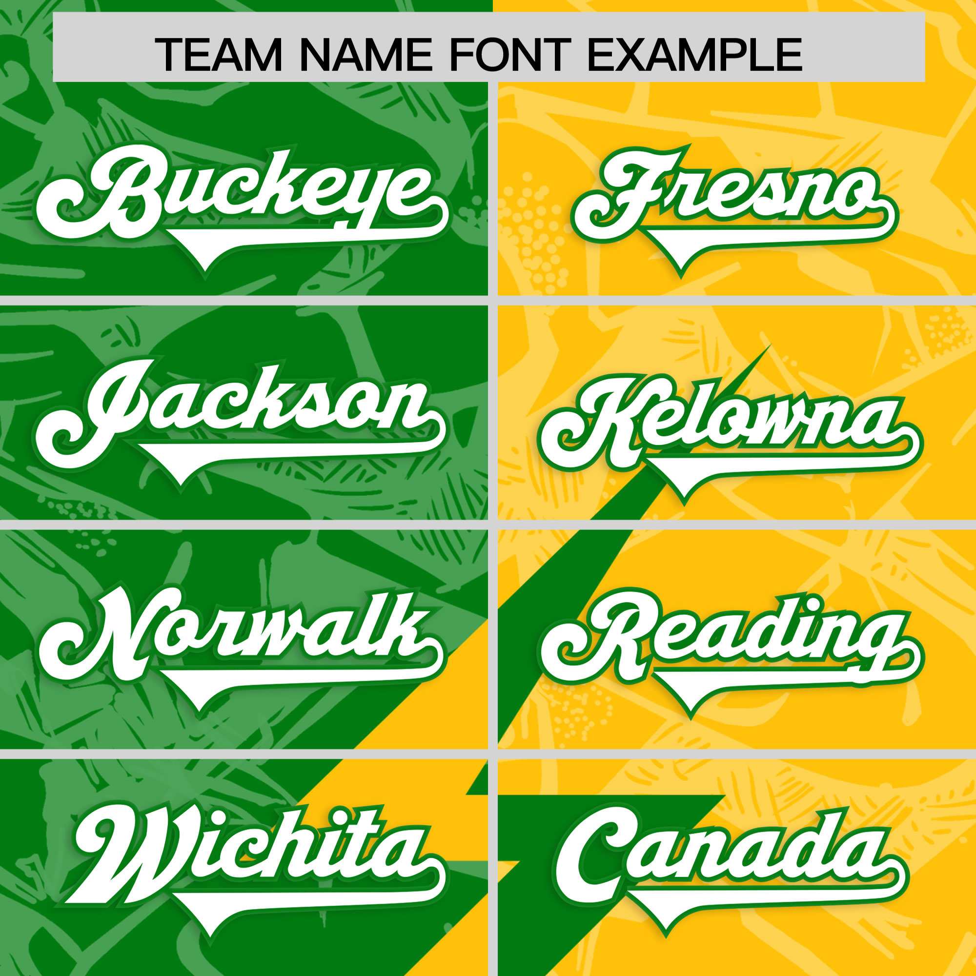 Custom Kelly Green Yellow Split Personalized Lightning Pattern American Football Jersey
