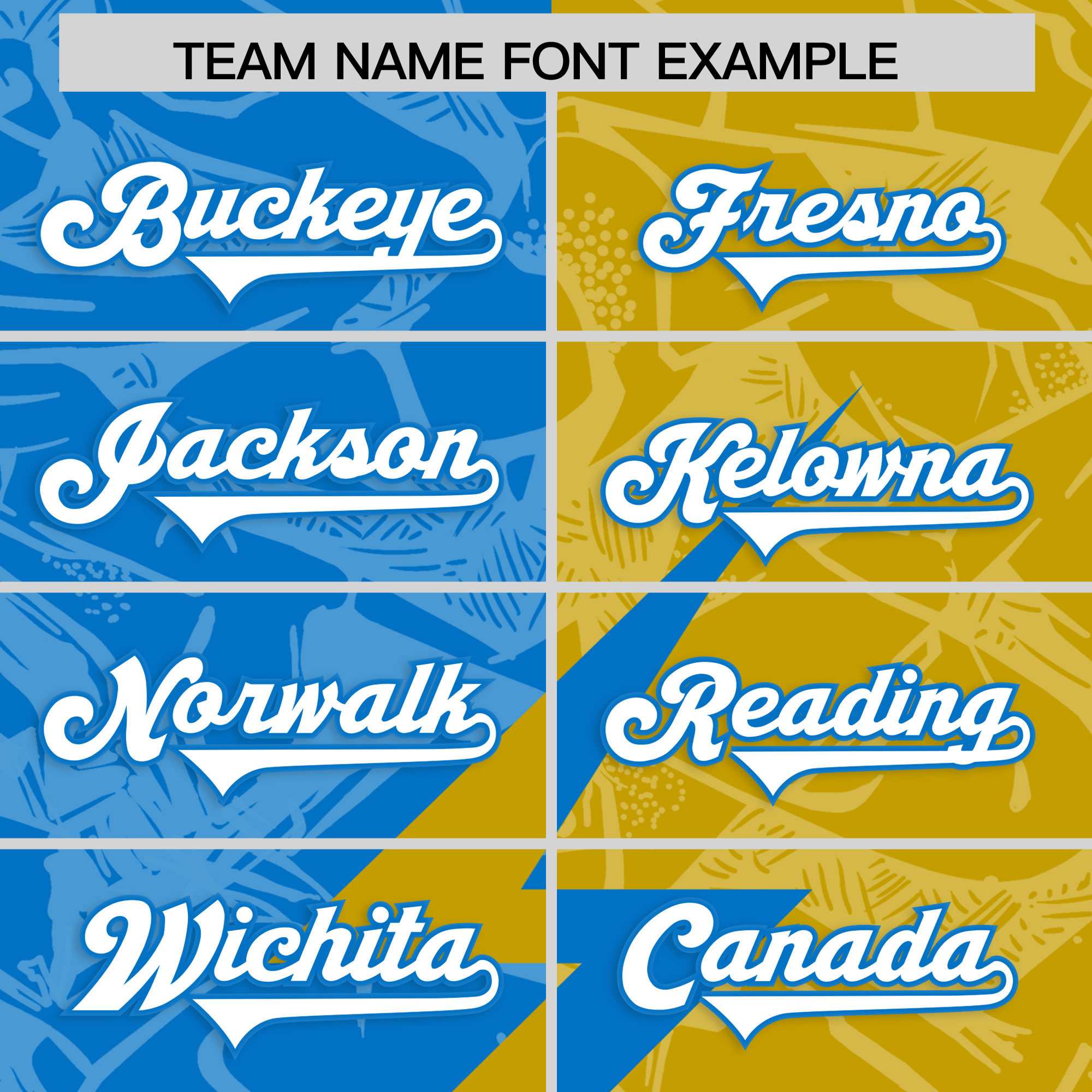 Custom Panther Blue Old Gold Split Personalized Lightning Pattern American Football Jersey