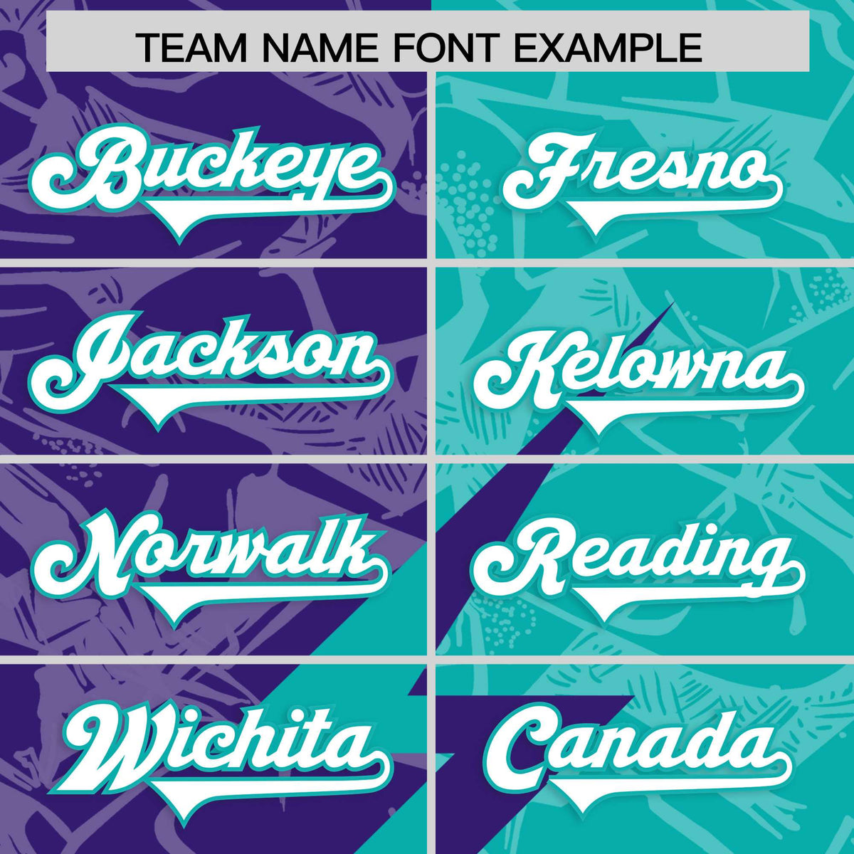 Custom Aqua Purple Split Personalized Lightning Pattern American Football Jersey