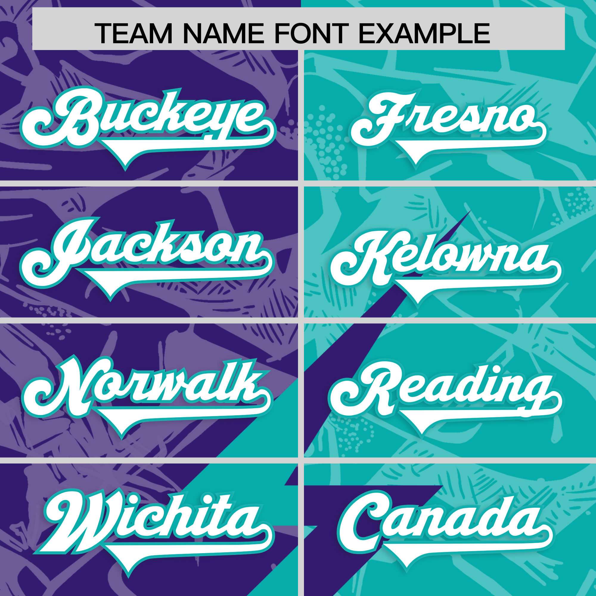 Custom Aqua Purple Split Personalized Lightning Pattern American Football Jersey