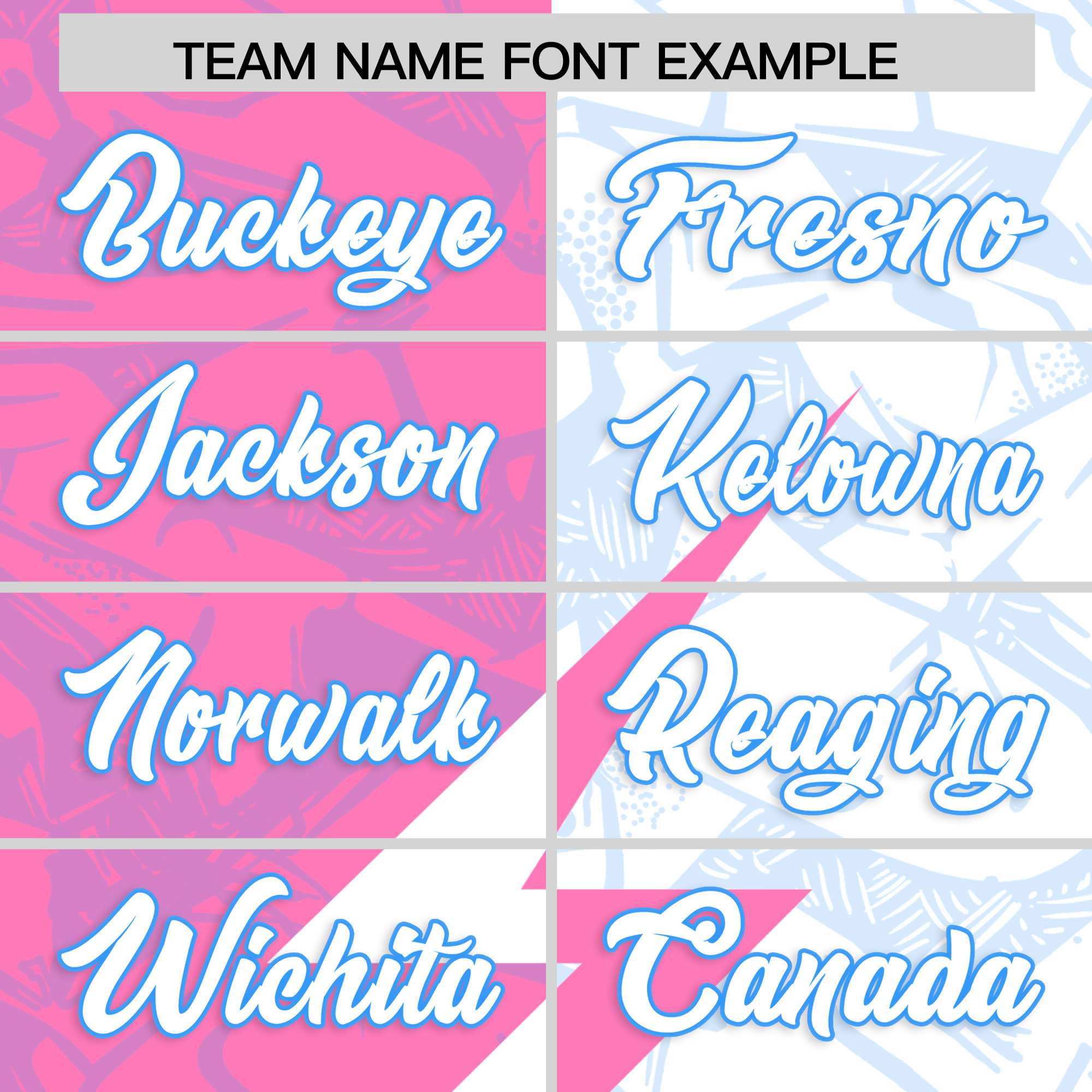 Custom White Pink Split Personalized Lightning Pattern American Football Jersey