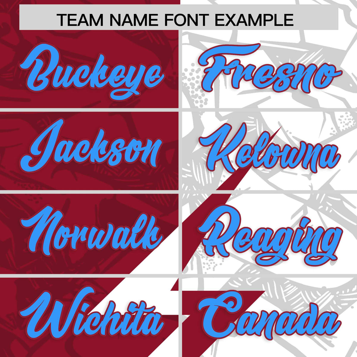 Custom Cardinal White Split Personalized Lightning Pattern American Football Jersey