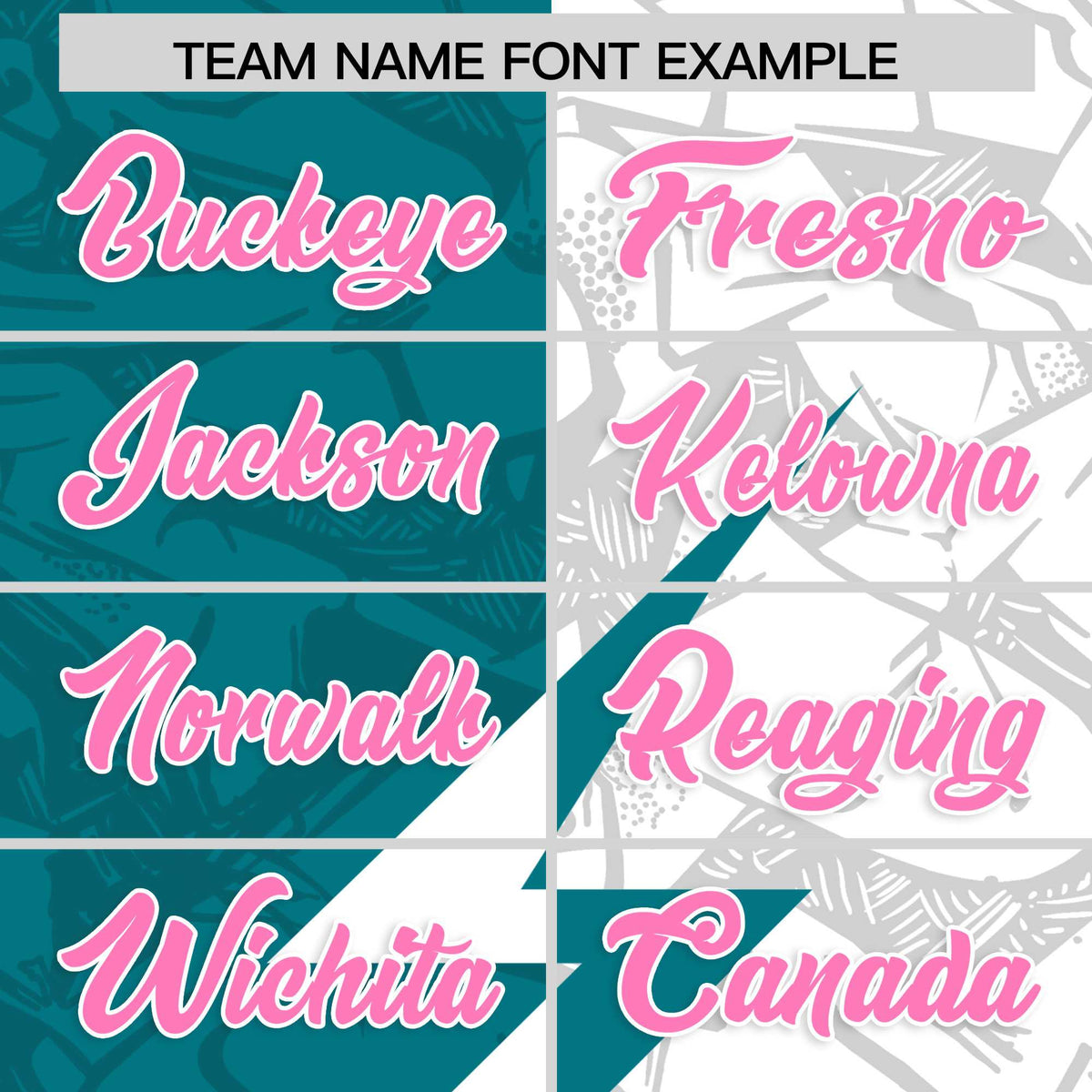 Custom Aqua White Split Personalized Lightning Pattern American Football Jersey