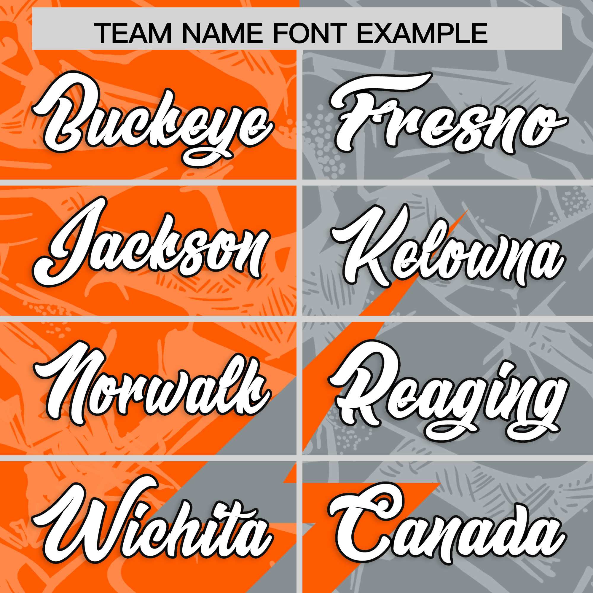 Custom Grey Orange Split Personalized Lightning Pattern American Football Jersey