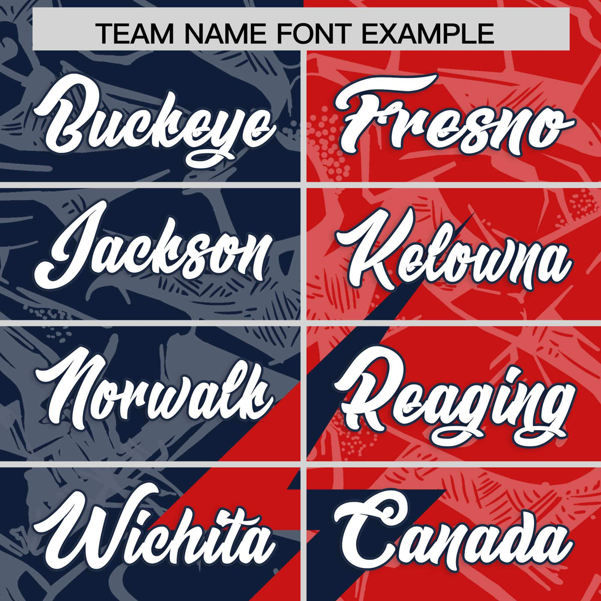 Custom Red Navy Split Personalized Lightning Pattern American Football Jersey