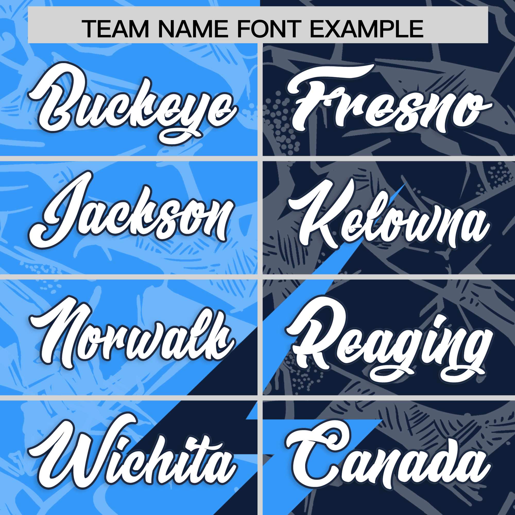 Custom Navy Light Blue Split Personalized Lightning Pattern American Football Jersey