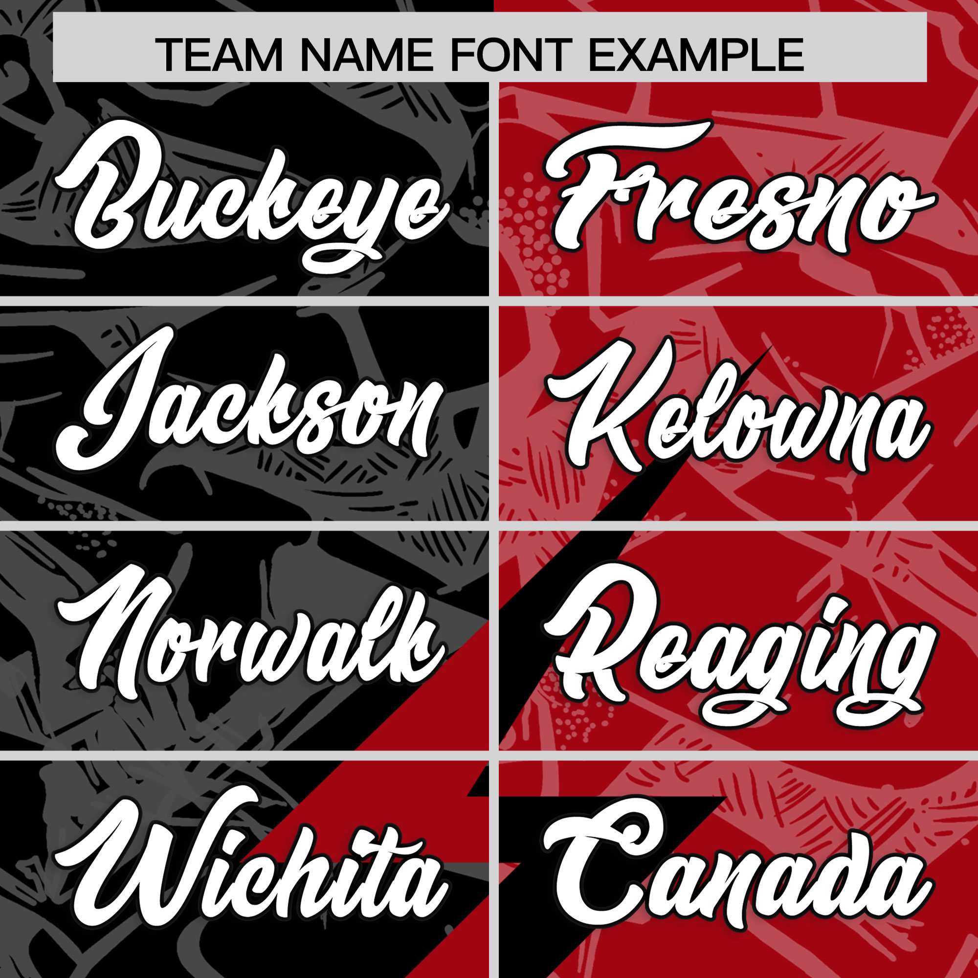 Custom Black Red Split Personalized Lightning Pattern American Football Jersey