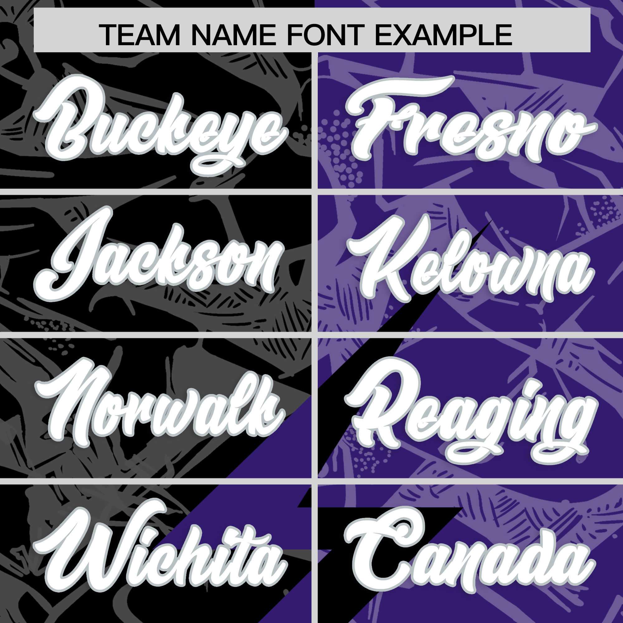 Custom Purple Black Split Personalized Lightning Pattern American Football Jersey