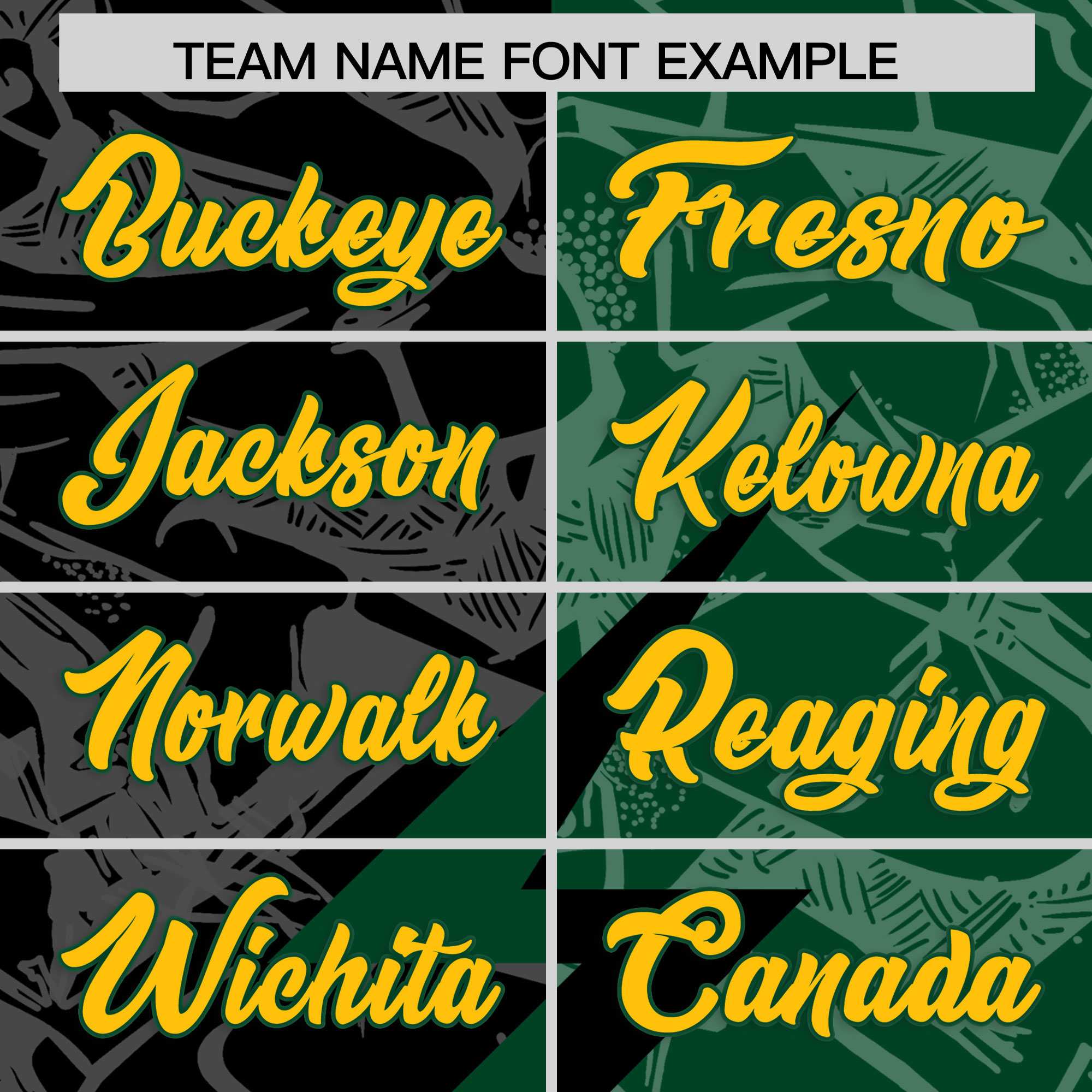 Custom Black Green Split Personalized Lightning Pattern American Football Jersey