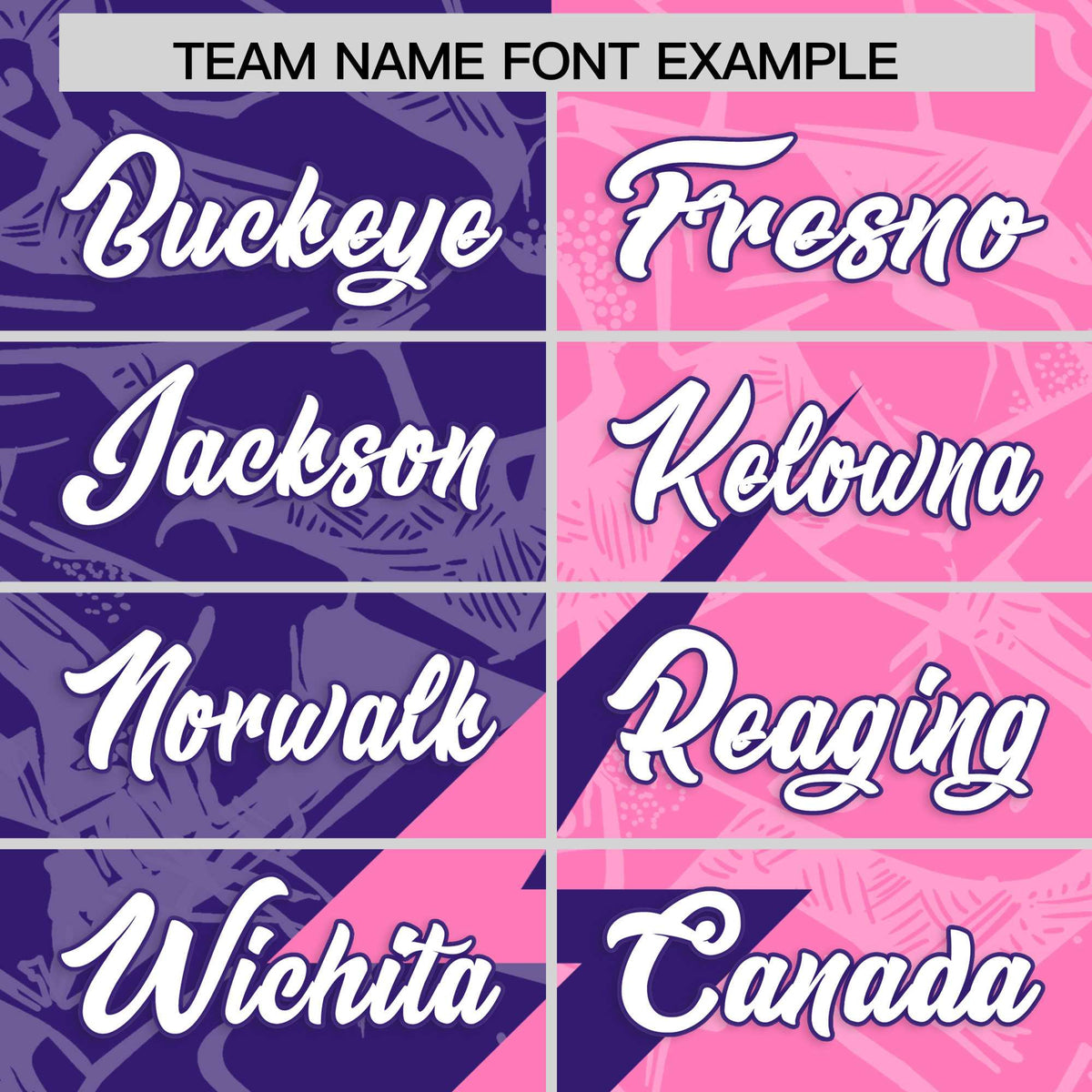 Custom Pink Purple Split Personalized Lightning Pattern American Football Jersey