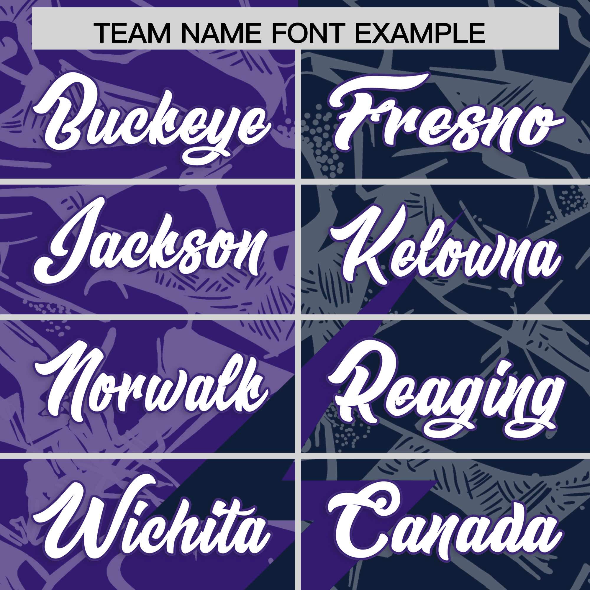 Custom Navy Purple Split Personalized Lightning Pattern American Football Jersey