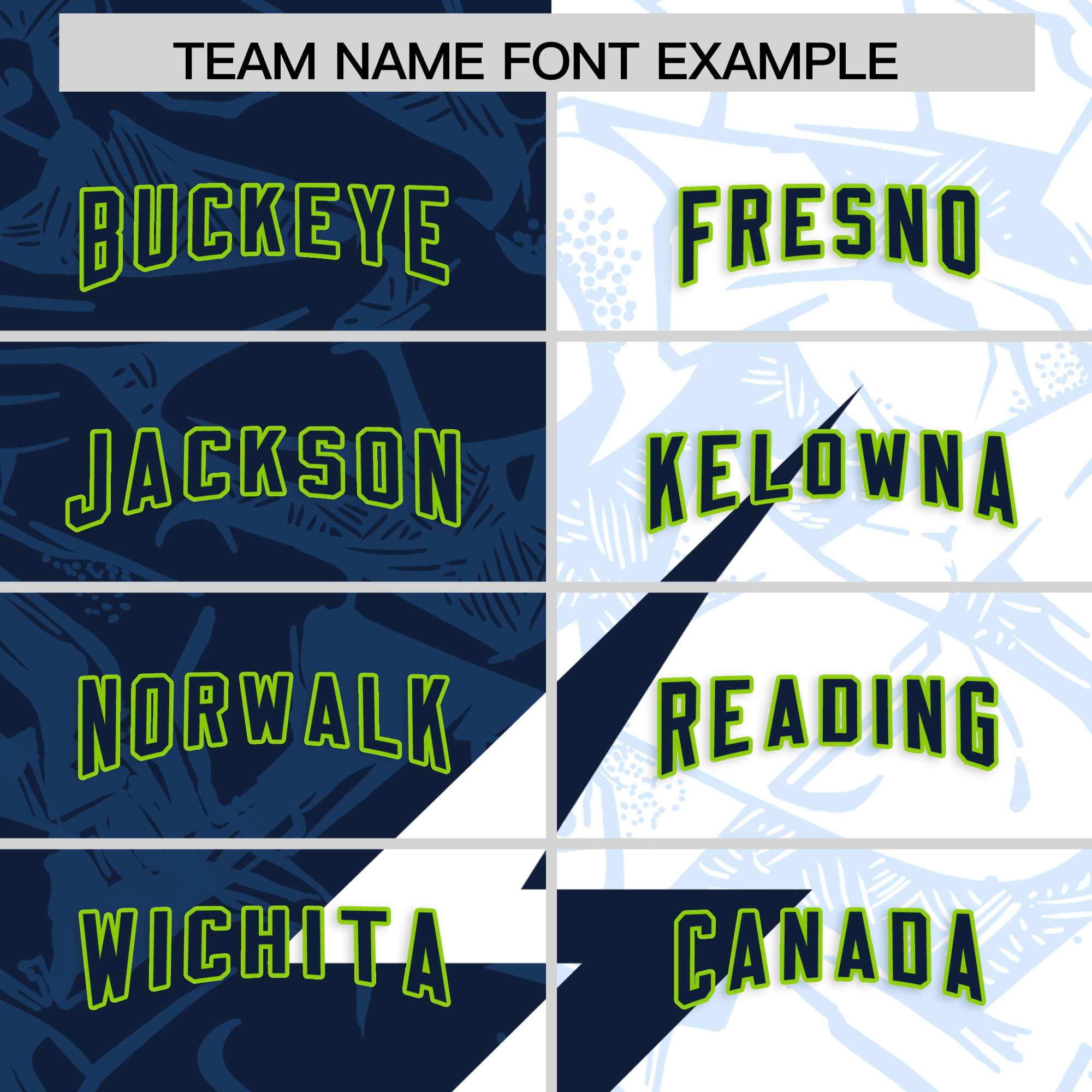 Custom White Navy Split Personalized Lightning Pattern American Football Jersey