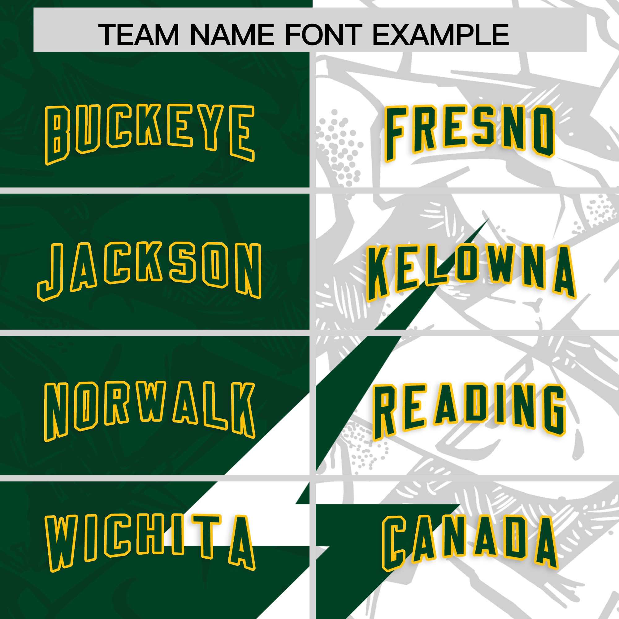 Custom Green White Split Personalized Lightning Pattern American Football Jersey