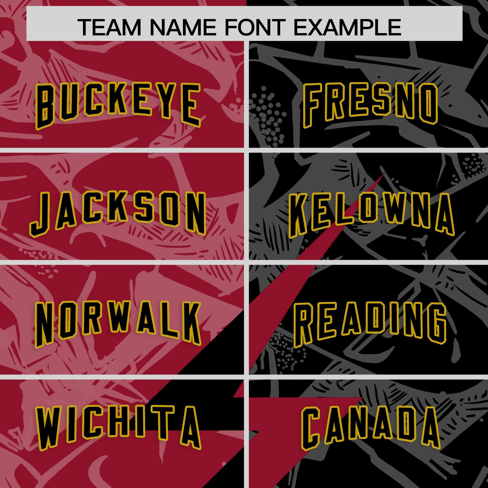 Custom Black Cardinal Split Personalized Lightning Pattern American Football Jersey