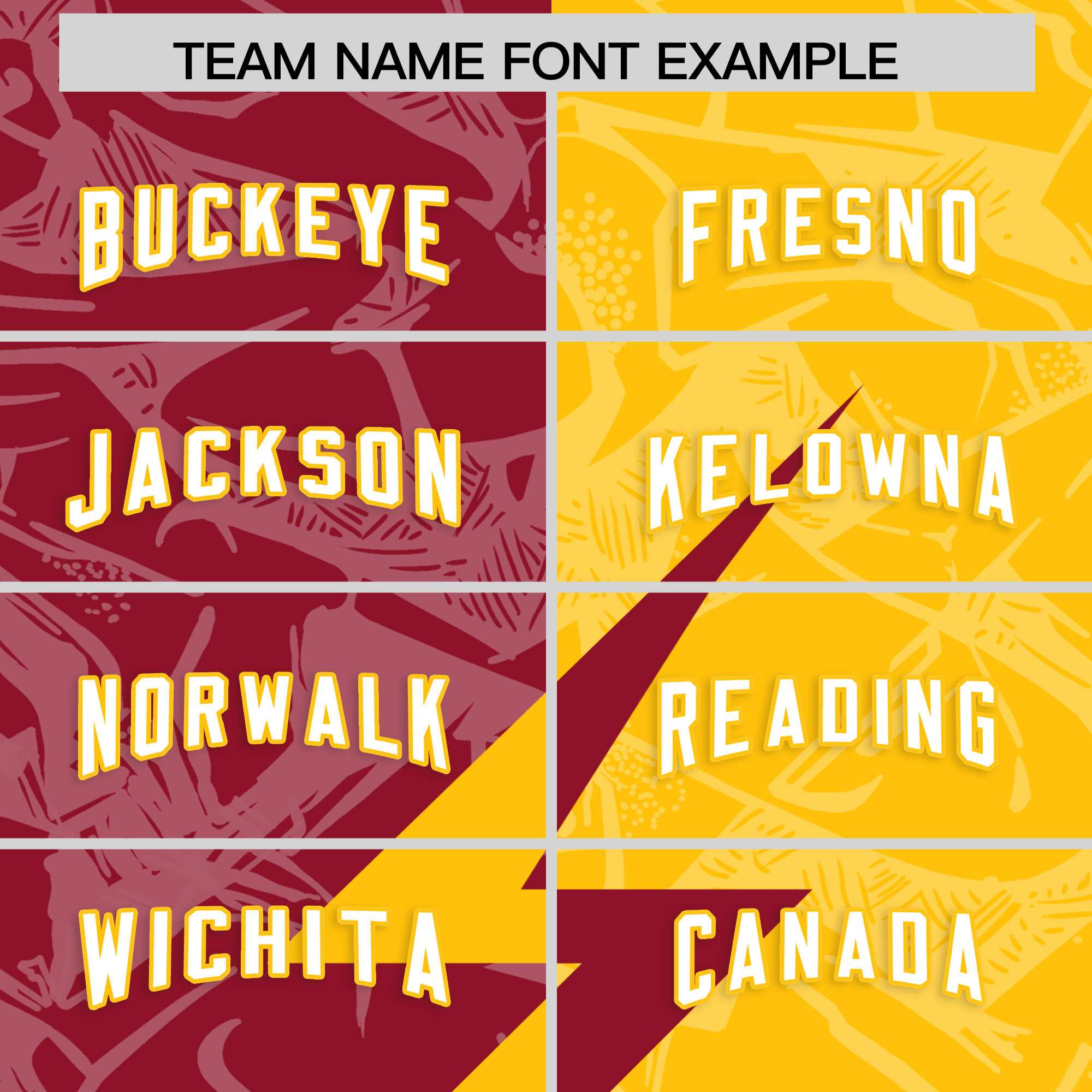 Custom Yellow Cardinal Split Personalized Lightning Pattern American Football Jersey