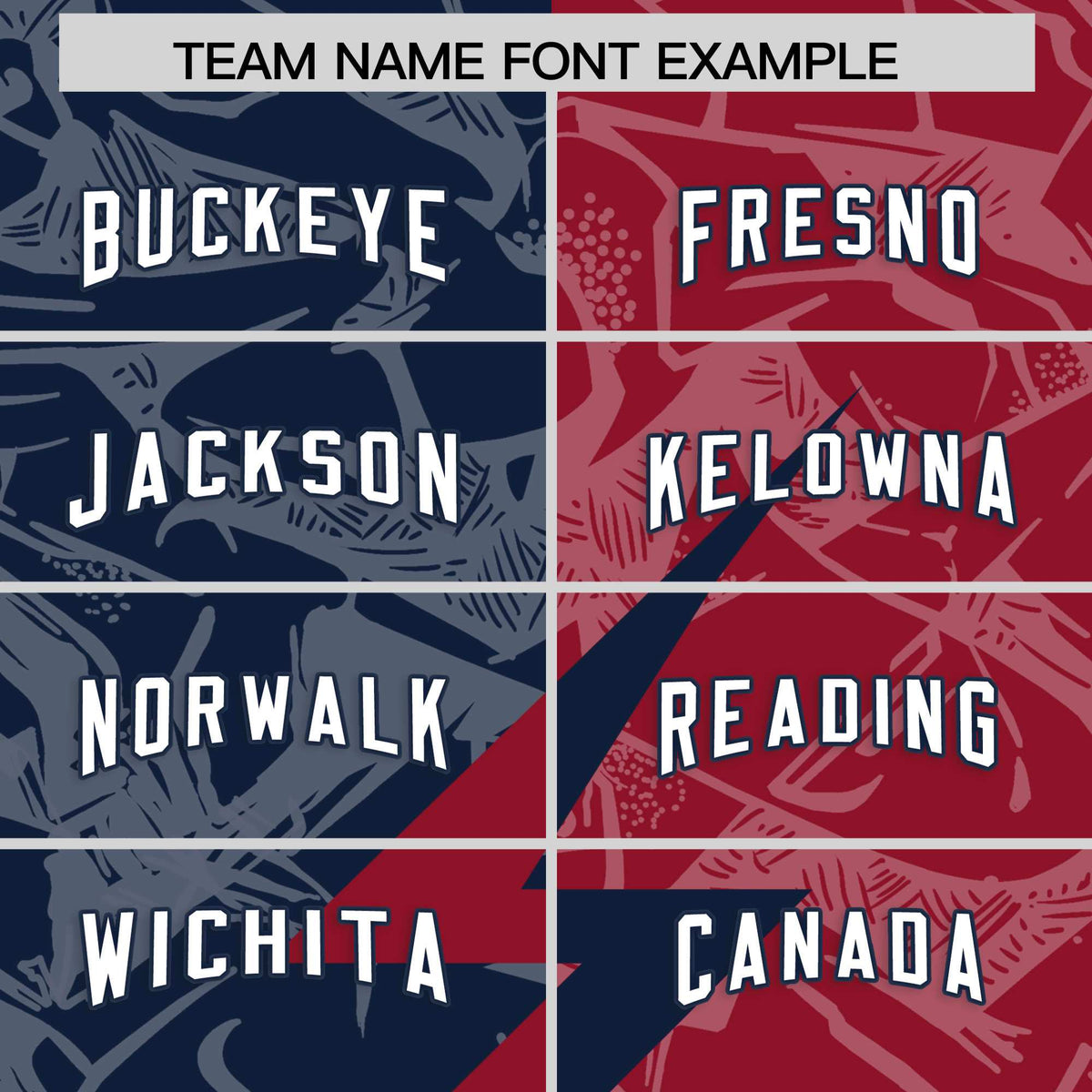 Custom Navy Cardinal Split Personalized Lightning Pattern American Football Jersey