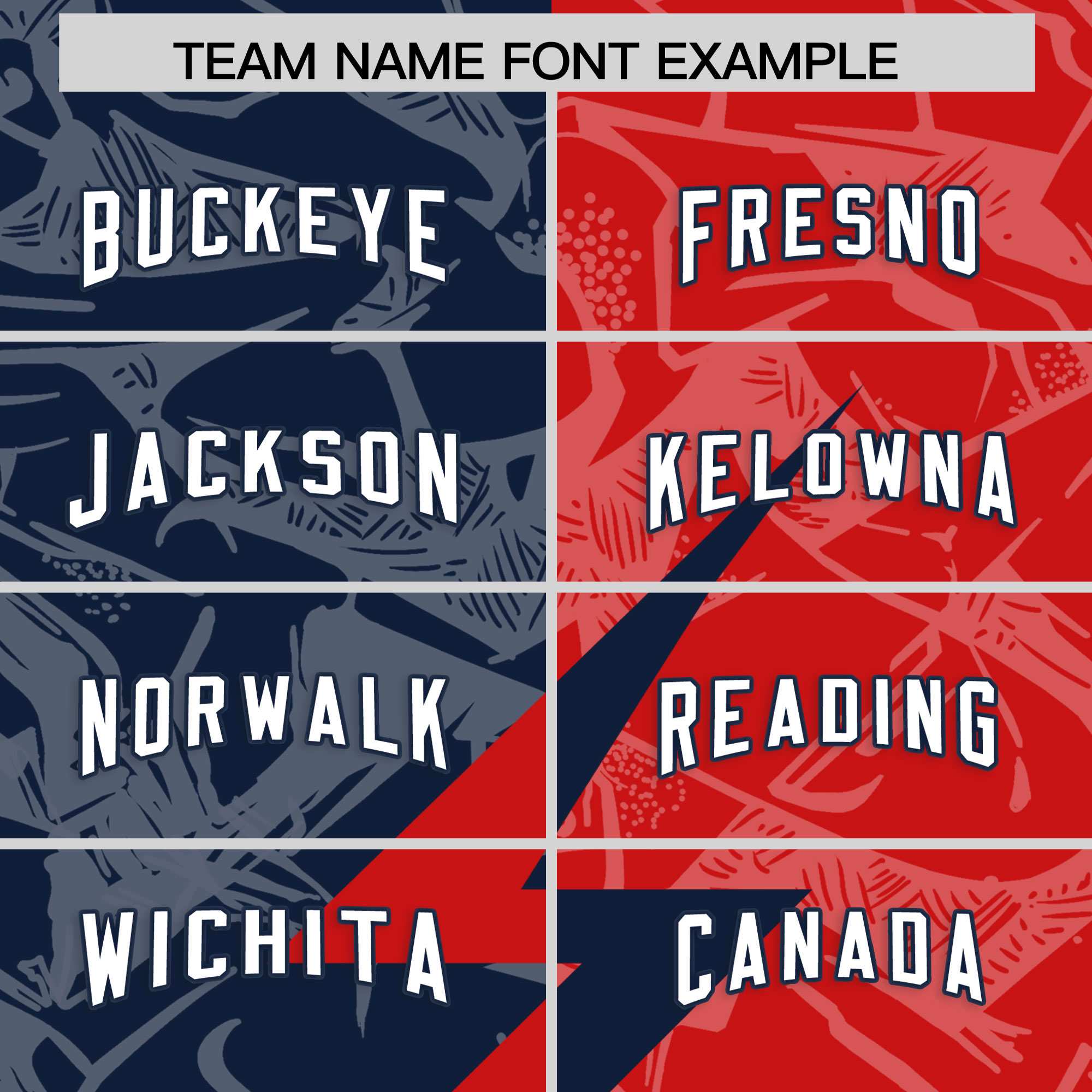 Custom Red Navy Split Personalized Lightning Pattern American Football Jersey