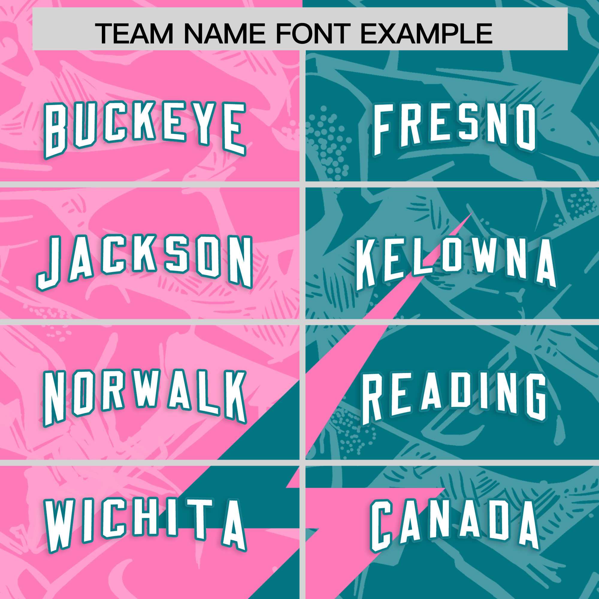 Custom Aqua Pink Split Personalized Lightning Pattern American Football Jersey