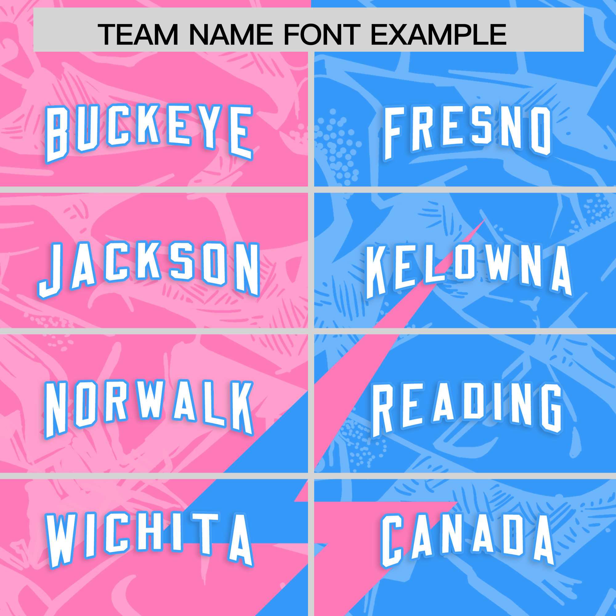 Custom Light Blue Pink Split Personalized Lightning Pattern American Football Jersey