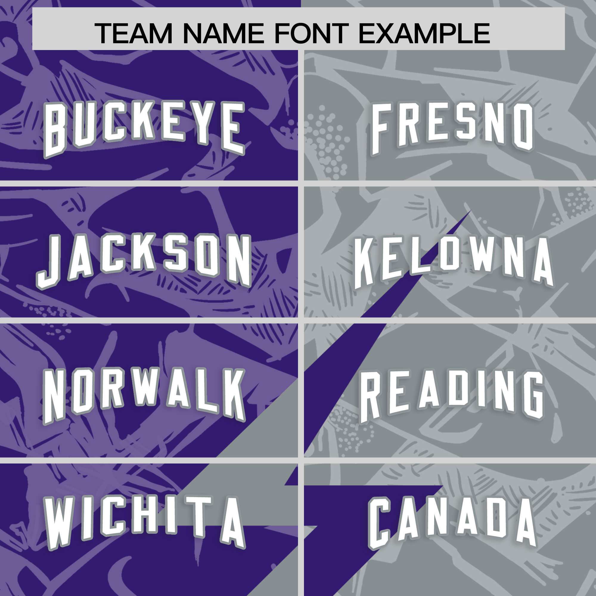 Custom Purple Gray Split Personalized Lightning Pattern American Football Jersey