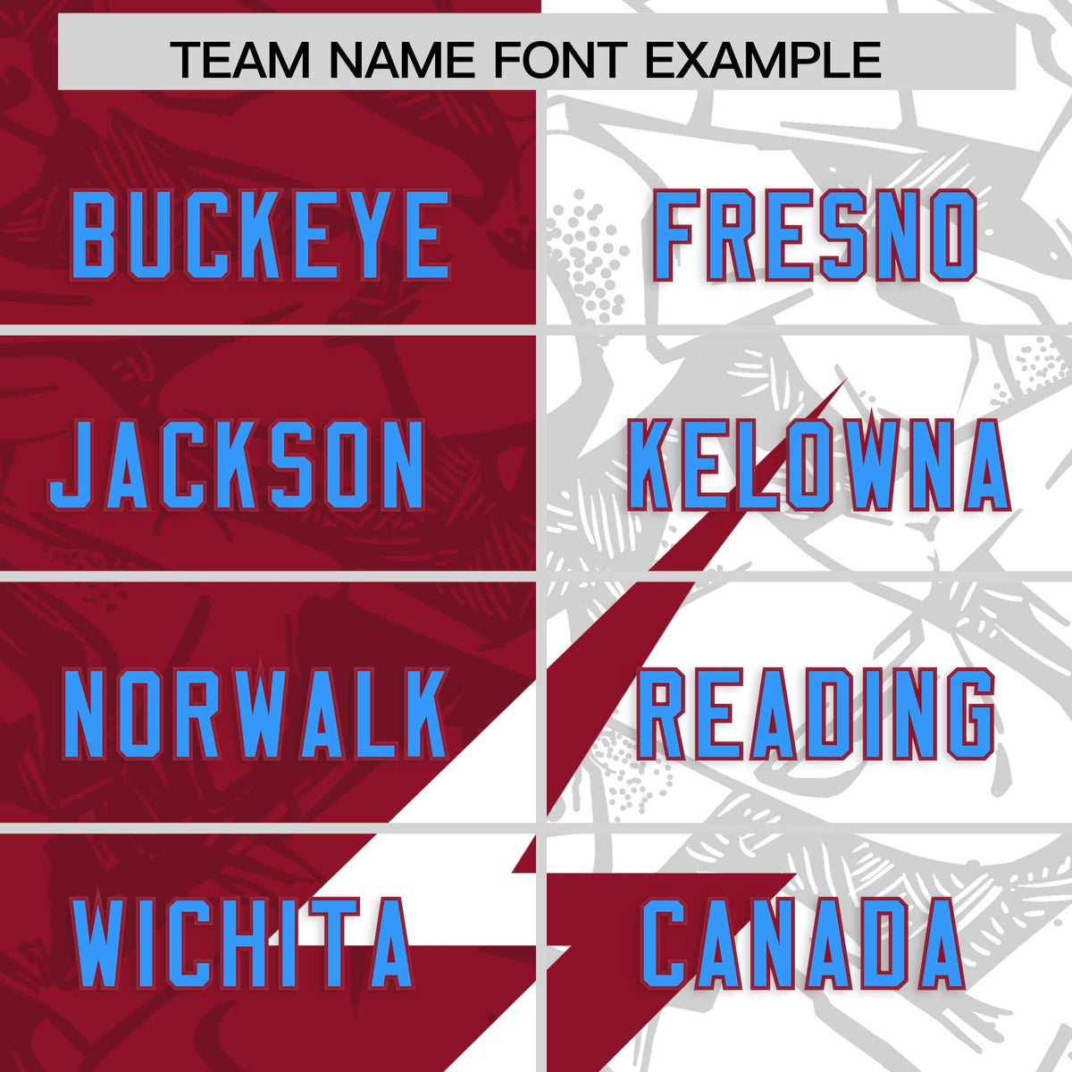 Custom Cardinal White Split Personalized Lightning Pattern American Football Jersey