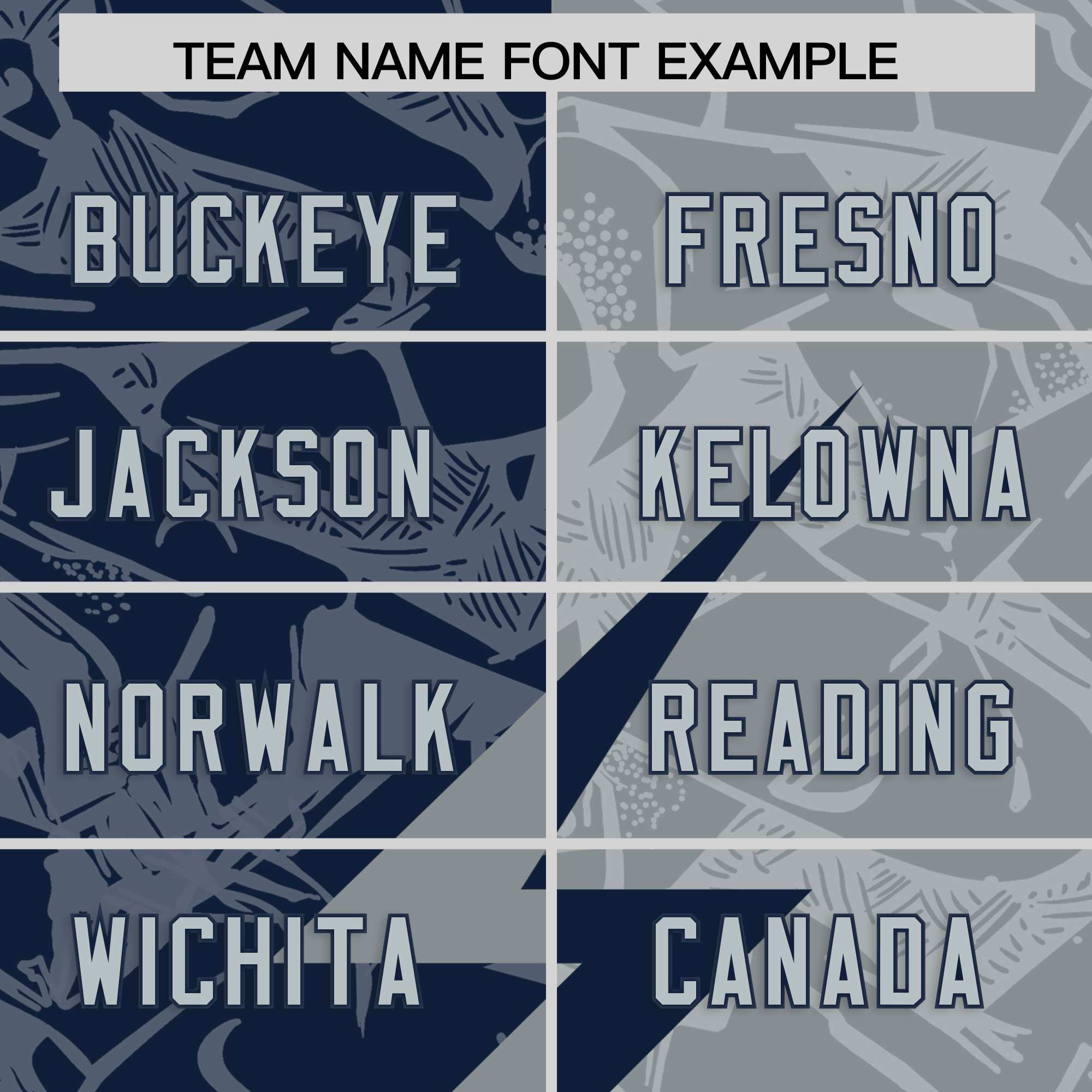 Custom Navy Gray Split Personalized Lightning Pattern American Football Jersey