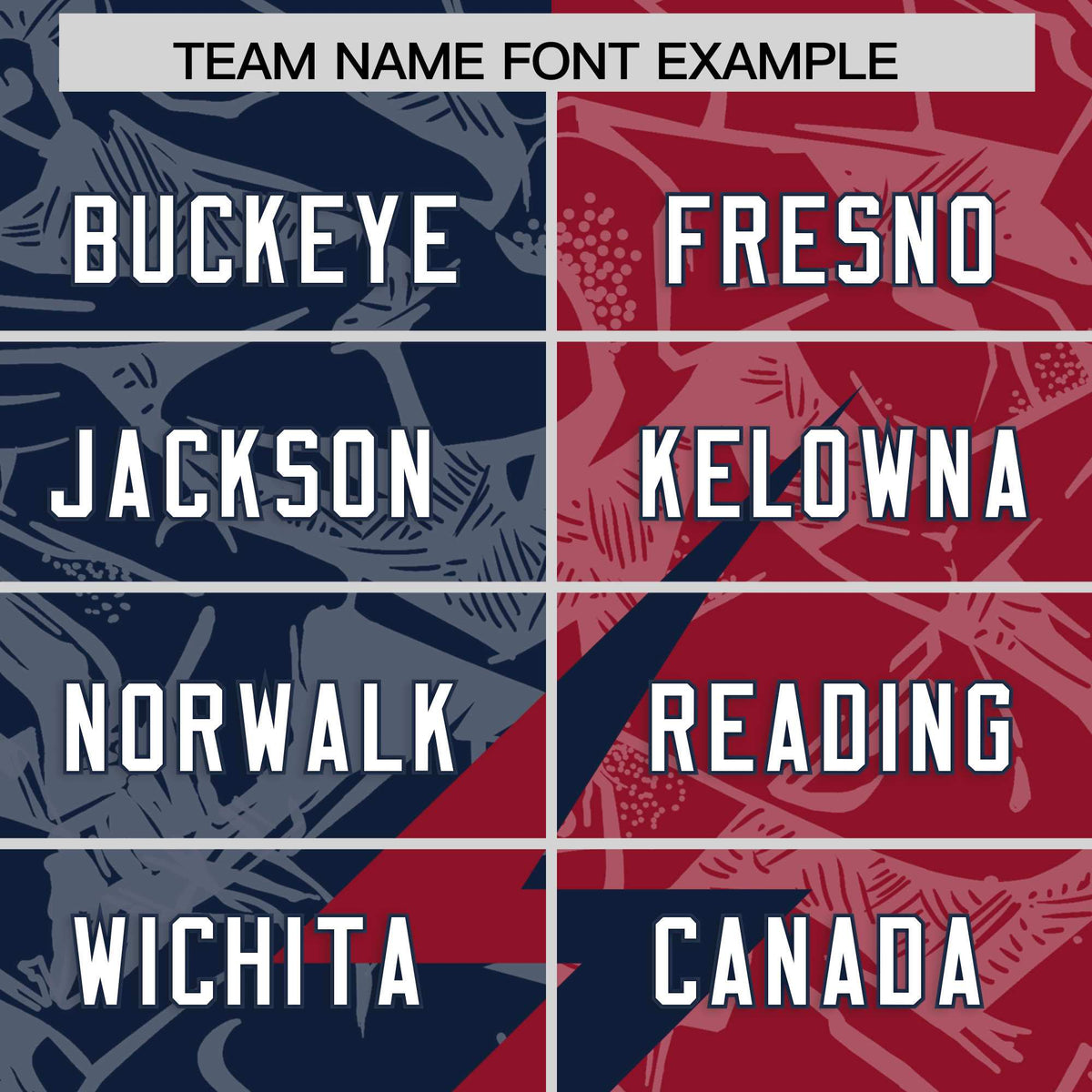 Custom Navy Cardinal Split Personalized Lightning Pattern American Football Jersey