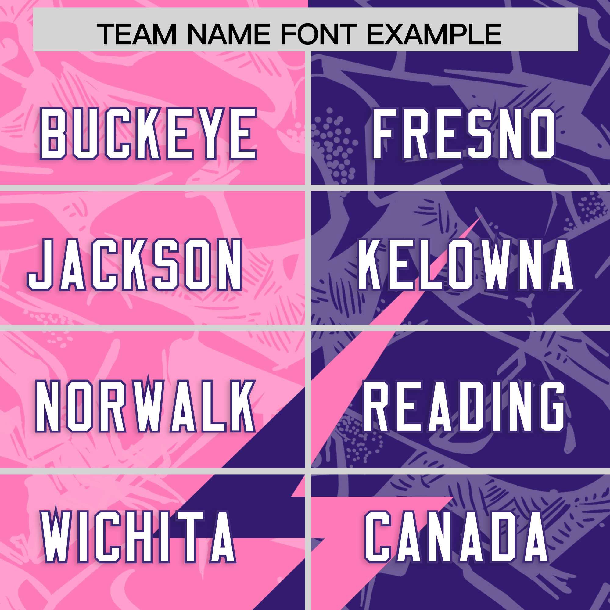 Custom Purple Pink Split Personalized Lightning Pattern American Football Jersey