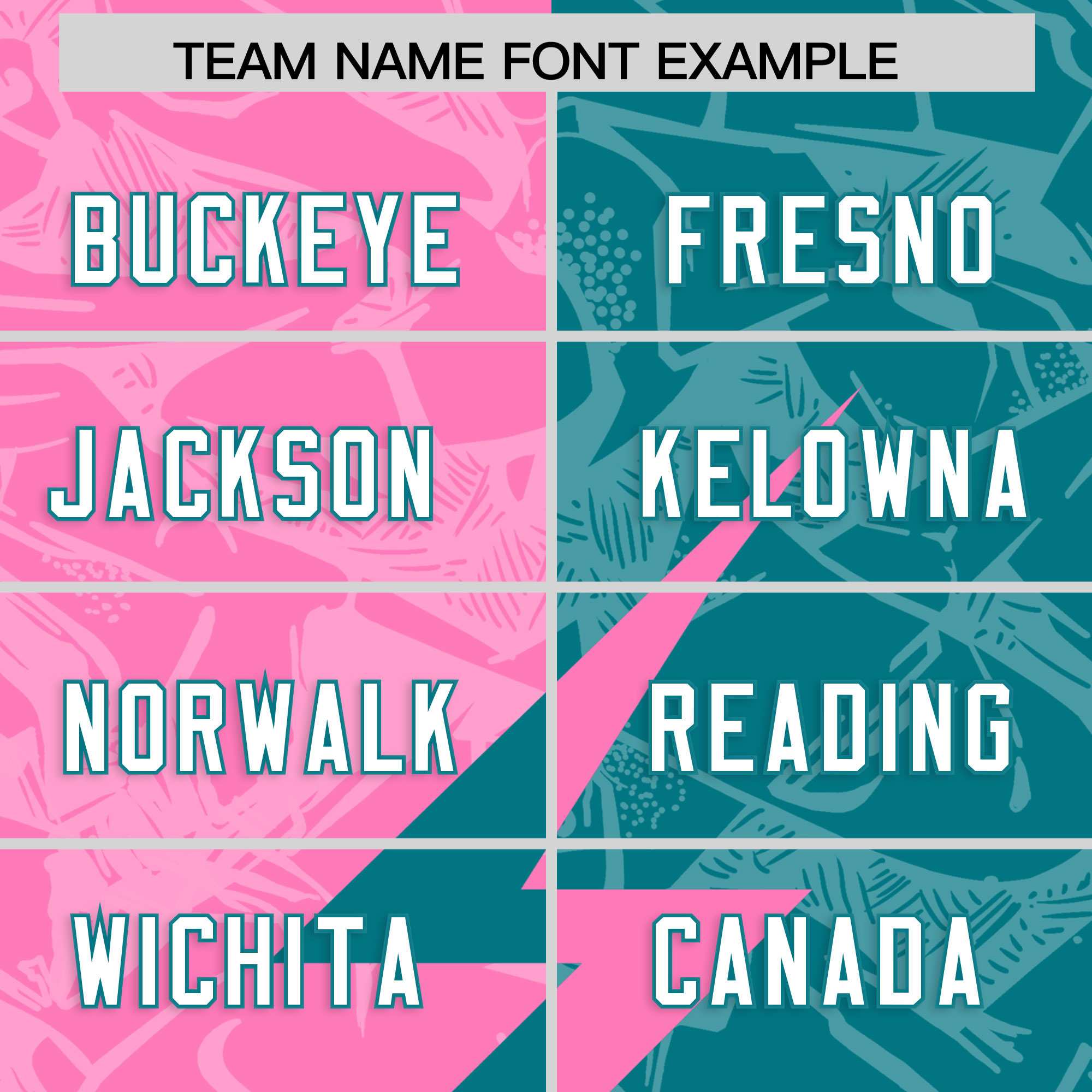 Custom Aqua Pink Split Personalized Lightning Pattern American Football Jersey