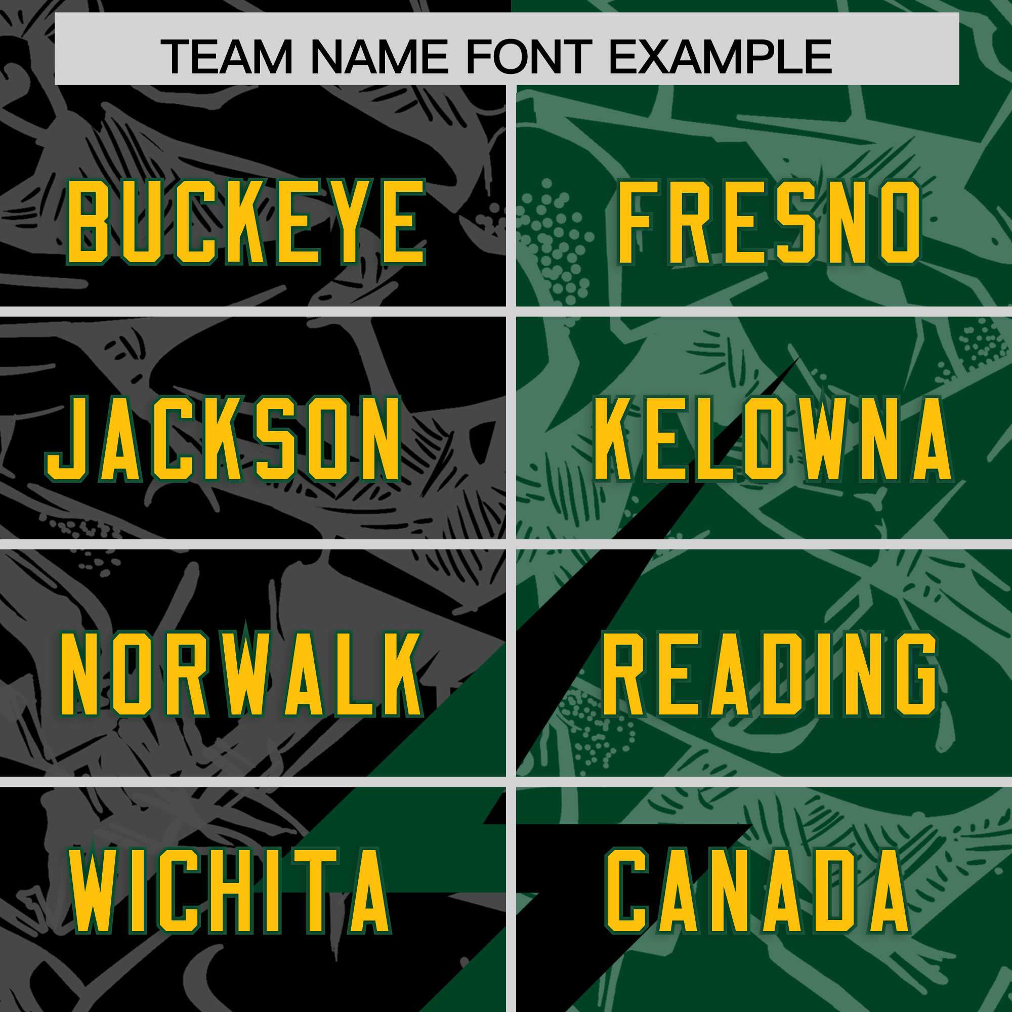 Custom Black Green Split Personalized Lightning Pattern American Football Jersey