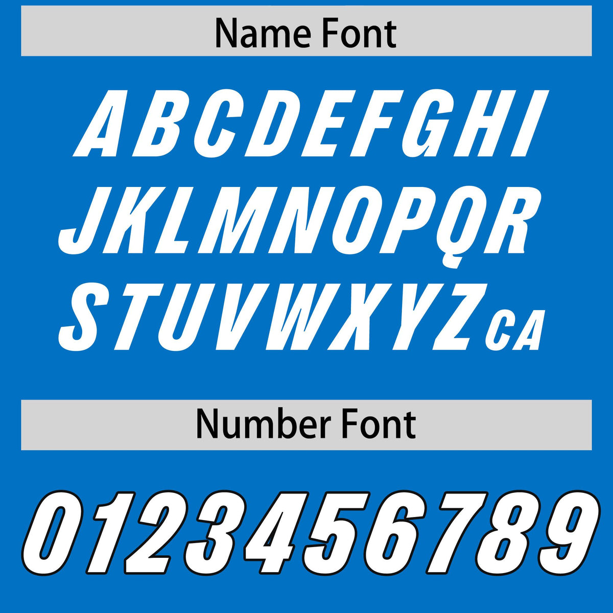 Custom Panther Blue White Retro Personalized Sleeve Line Authentic American Football Jersey