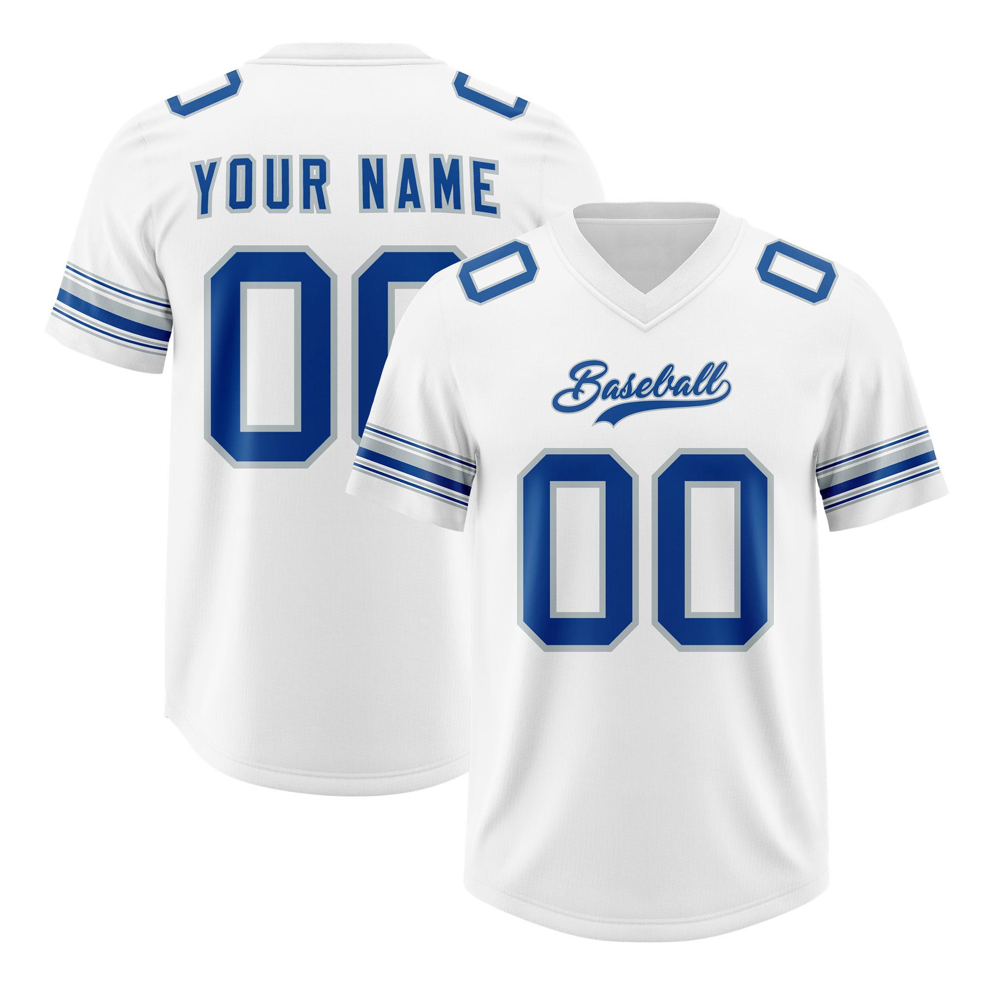 Custom Red Navy-White Classic Style Mesh American Football Jersey | KXKSHOP