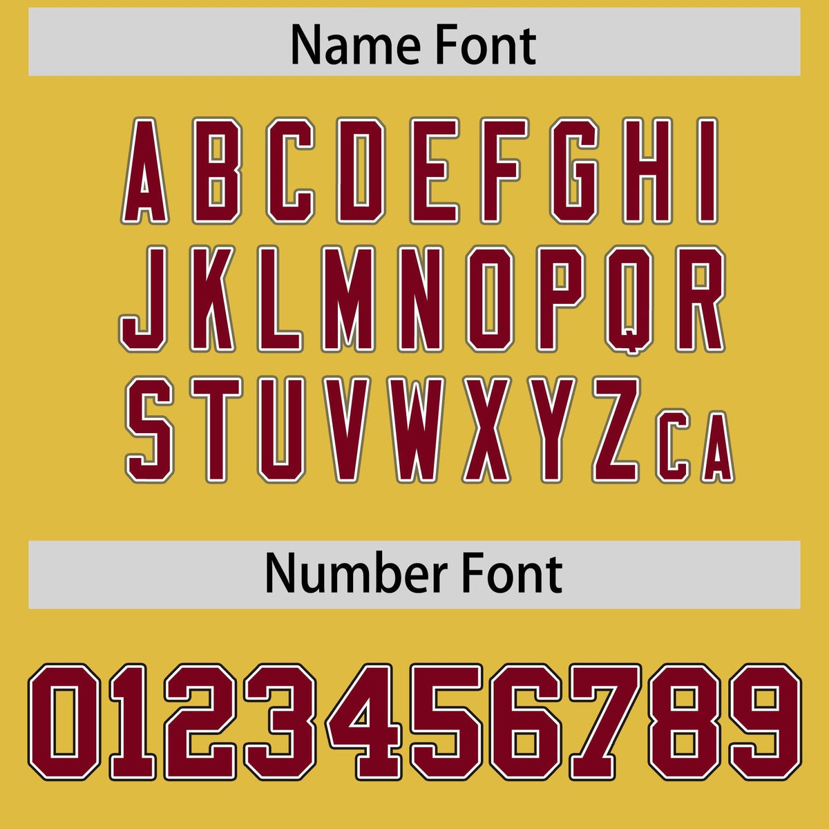 Custom Old Gold Red Retro Personalized Sleeve Line Authentic American Football Jersey